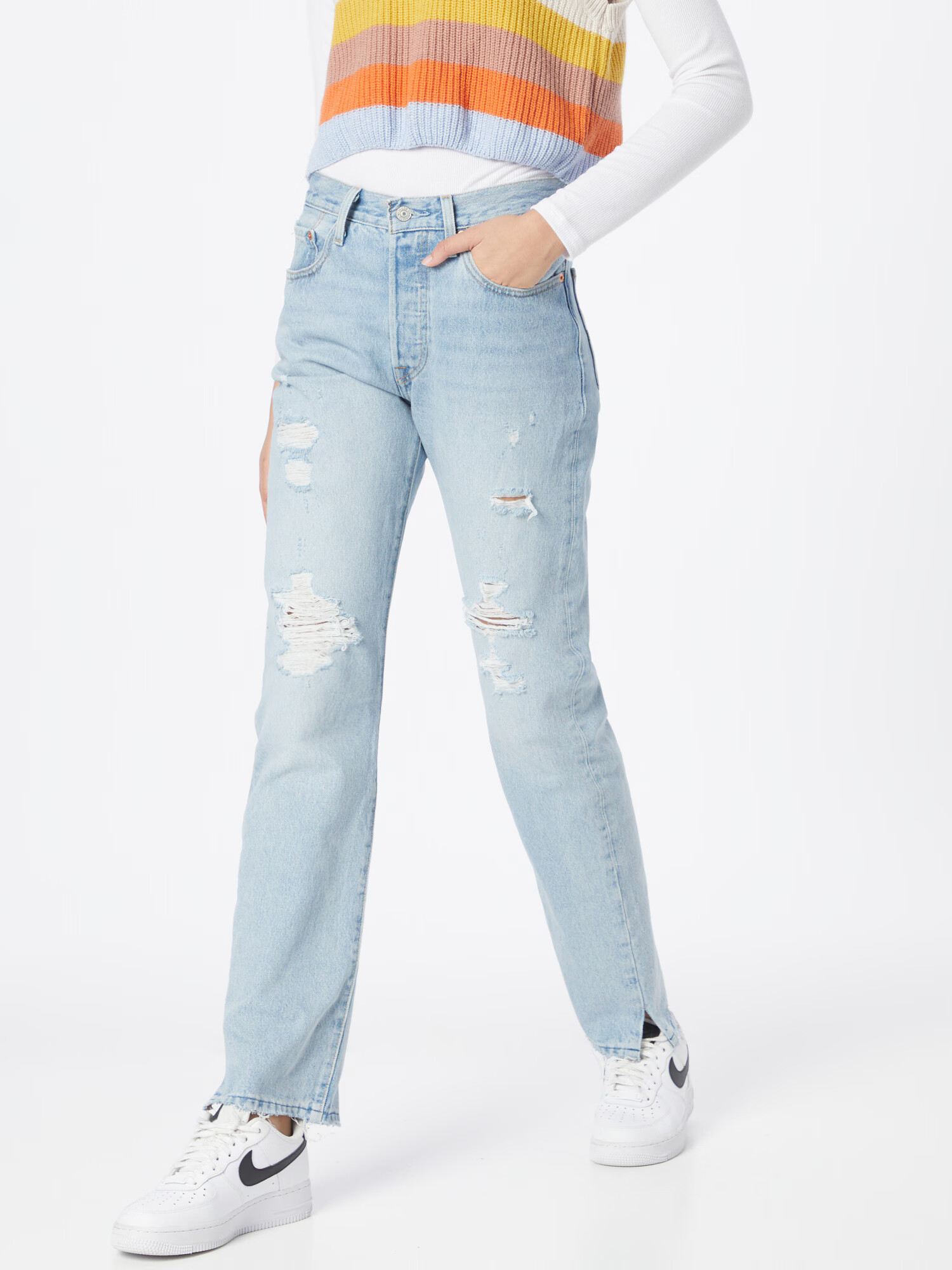 LEVI'S Jeans '501®' albastru denim - Pled.ro