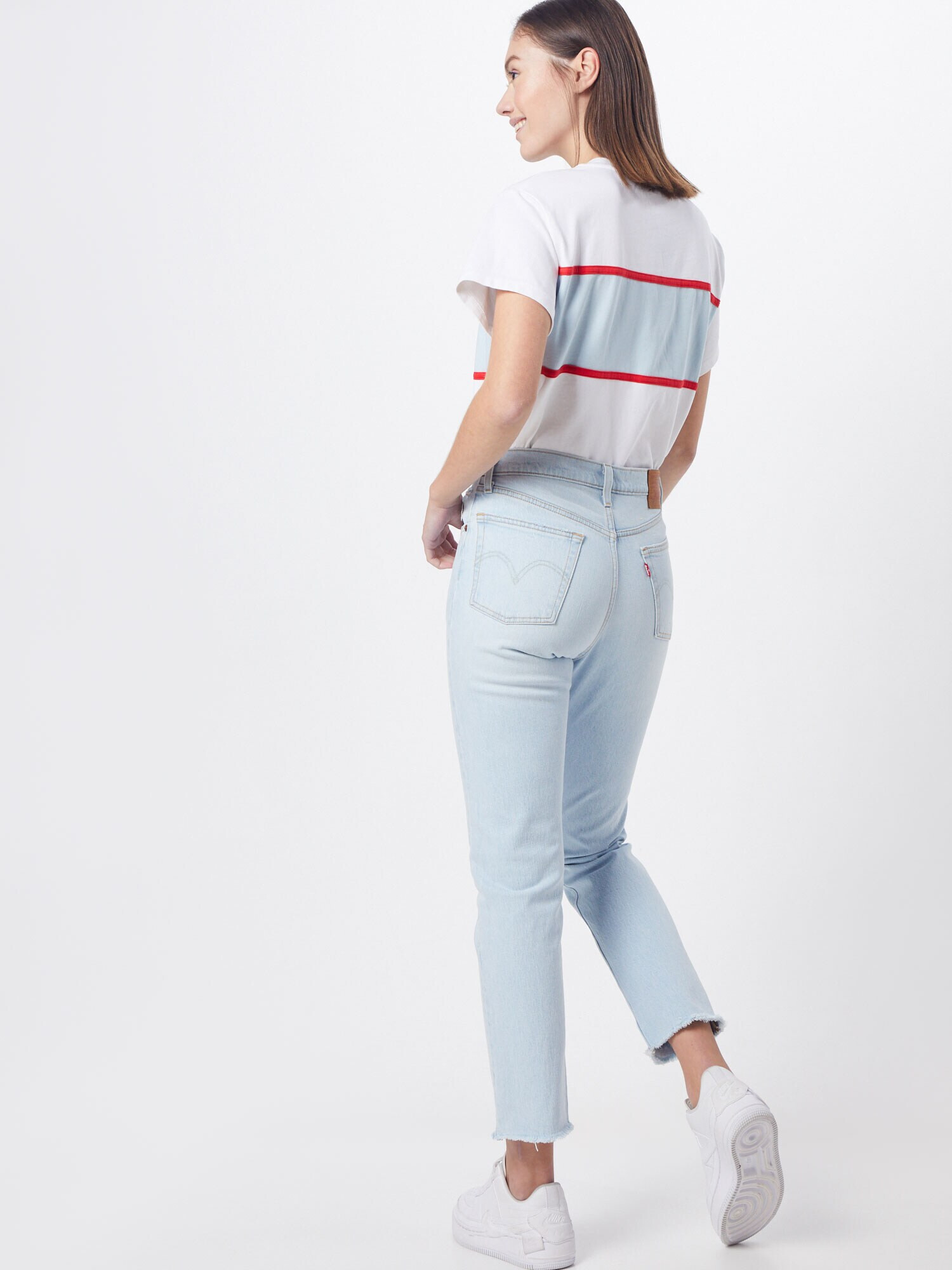 LEVI'S Jeans '501® CROP' albastru denim - Pled.ro