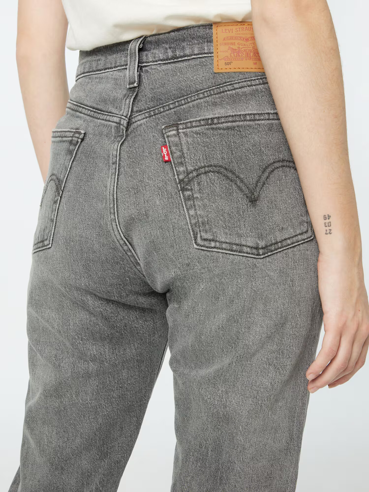 LEVI'S ® Jeans '501' gri denim - Pled.ro