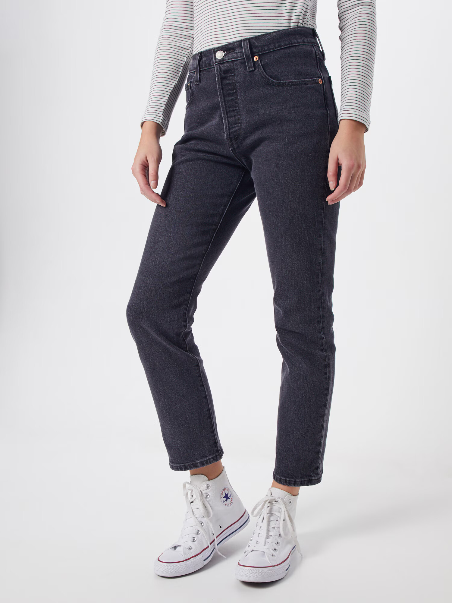 LEVI'S ® Jeans '501' gri închis - Pled.ro