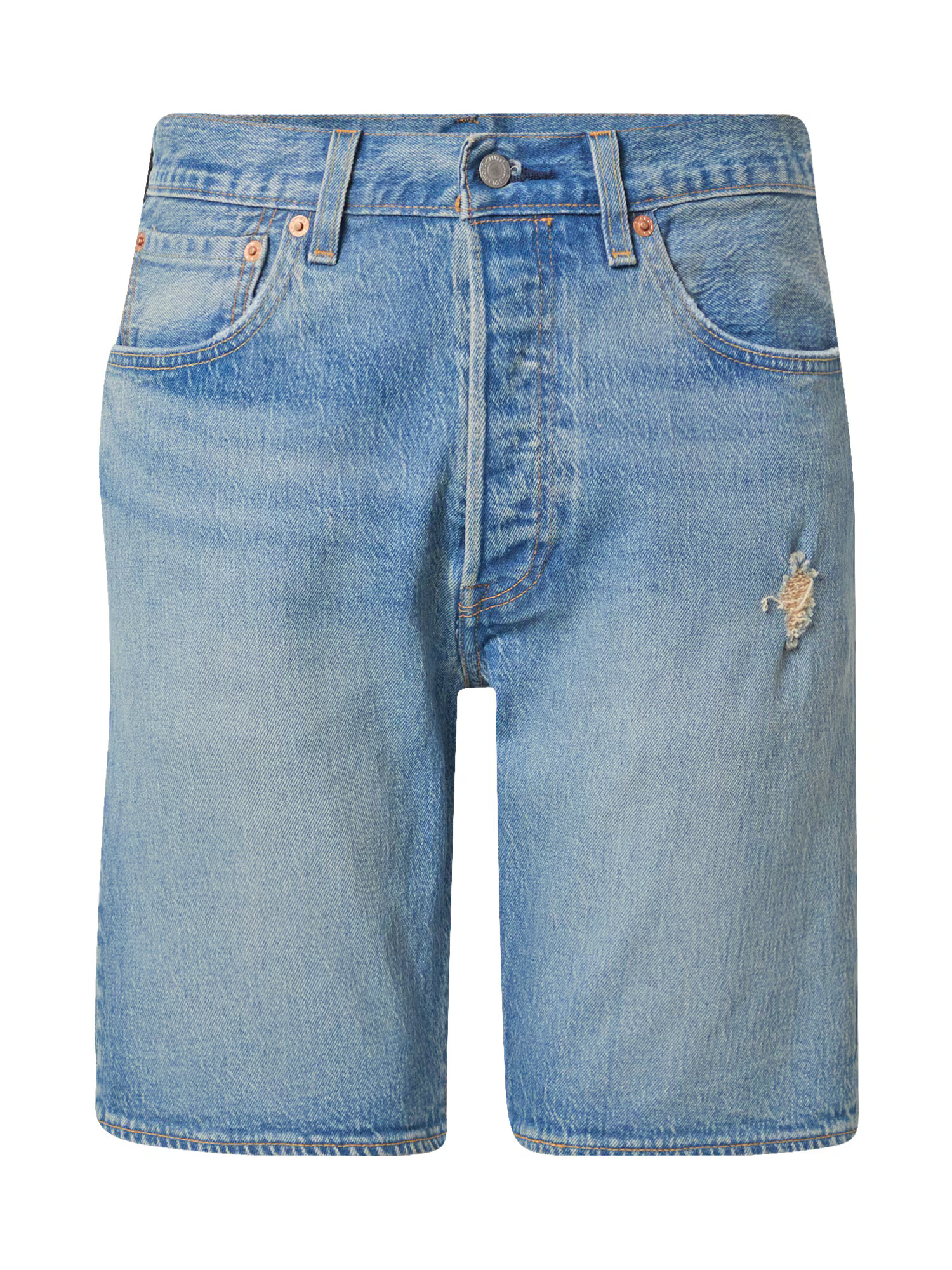 LEVI'S Jeans '501® HEMMED SHORT' albastru denim - Pled.ro