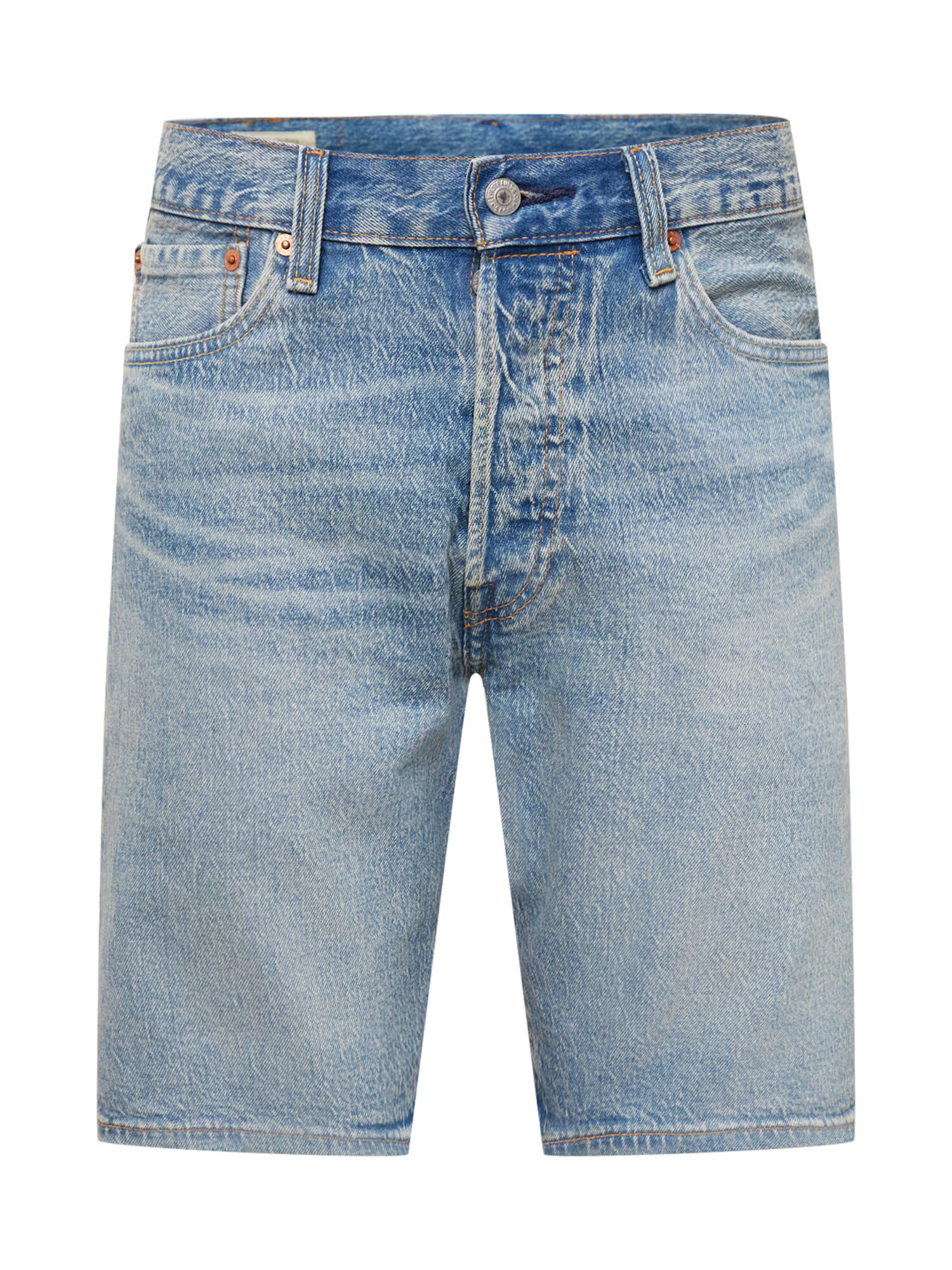 LEVI'S Jeans '501® HEMMED SHORT' albastru denim - Pled.ro