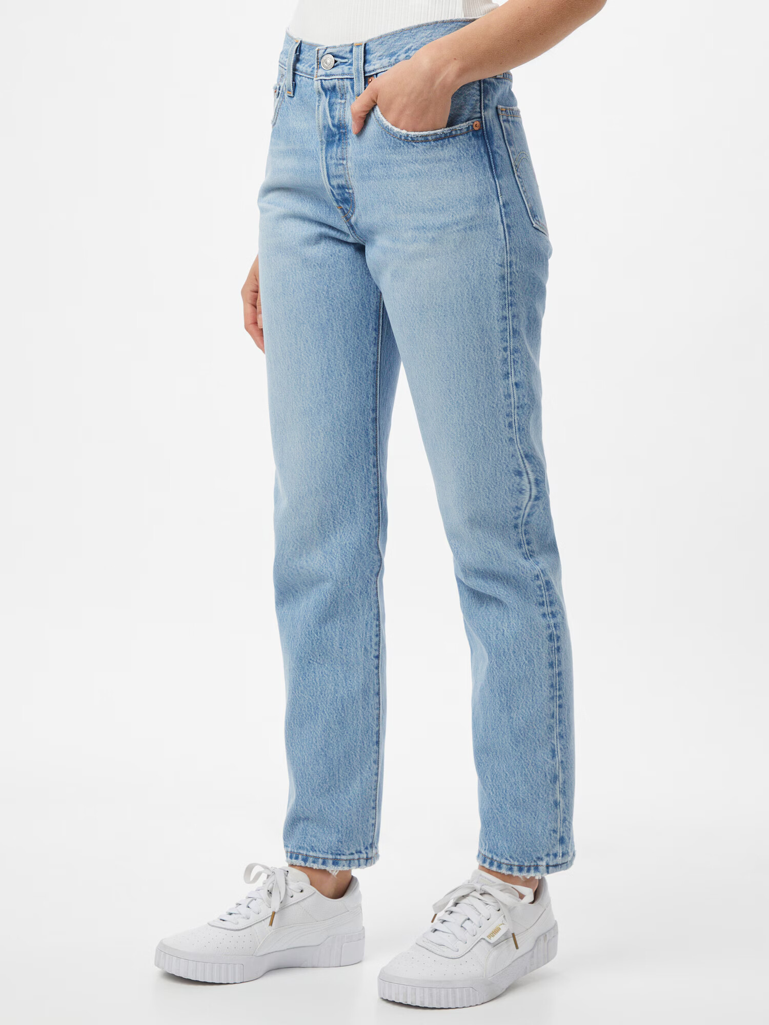 LEVI'S ® Jeans '501® ORIGINAL' albastru deschis - Pled.ro