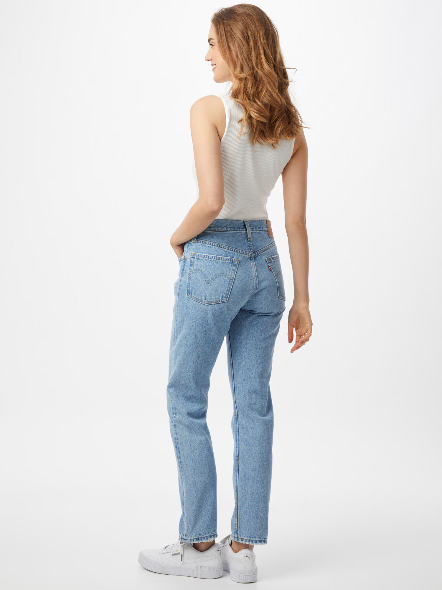 LEVI'S ® Jeans '501® ORIGINAL' albastru deschis - Pled.ro