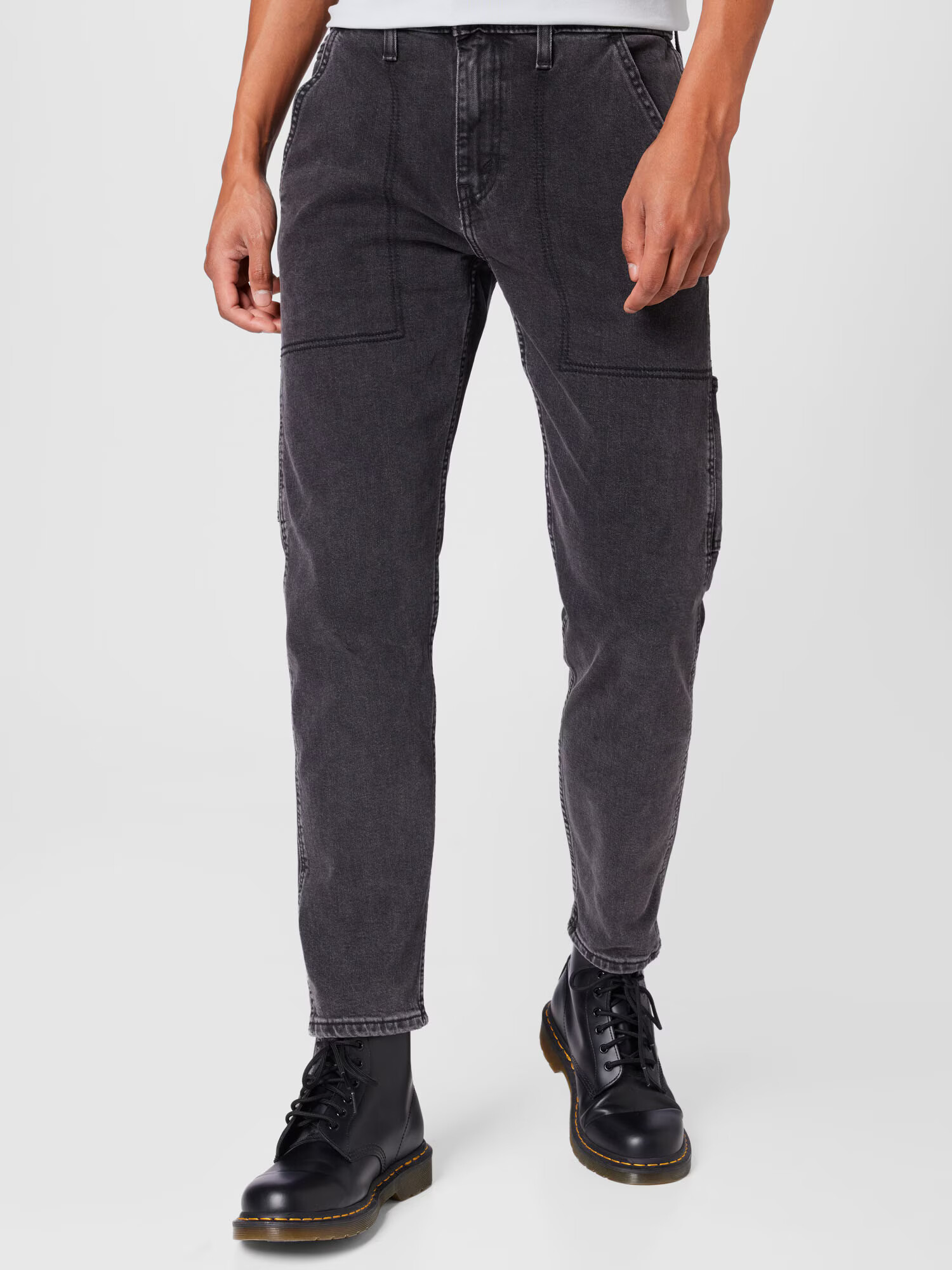 LEVI'S ® Jeans '502 HI BALL UTILITY' gri denim - Pled.ro