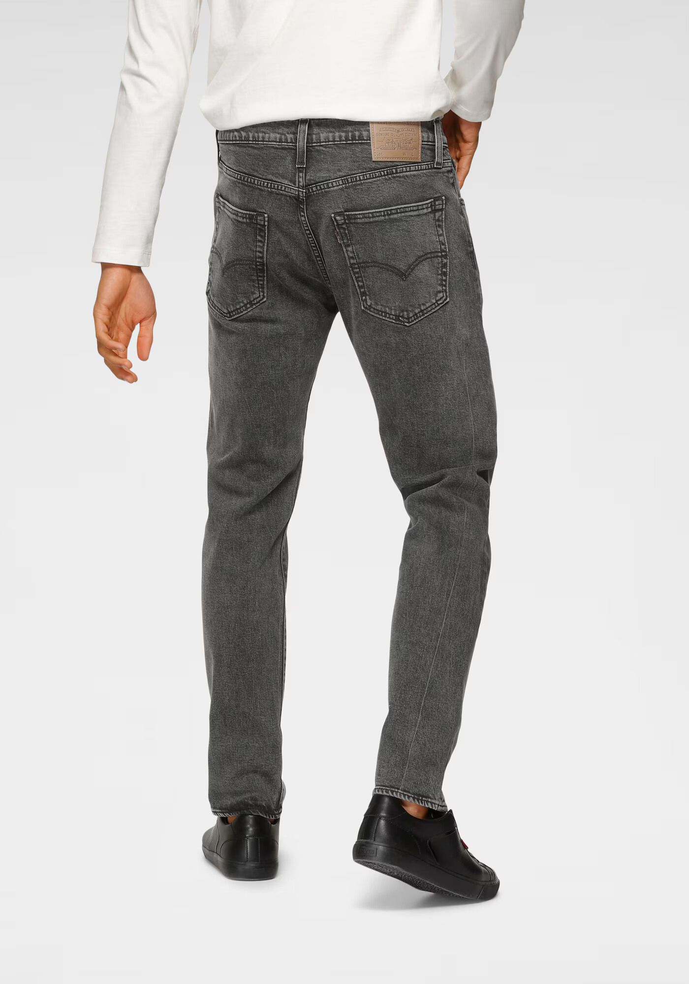 LEVI'S Jeans '502 TAPER' gri închis - Pled.ro