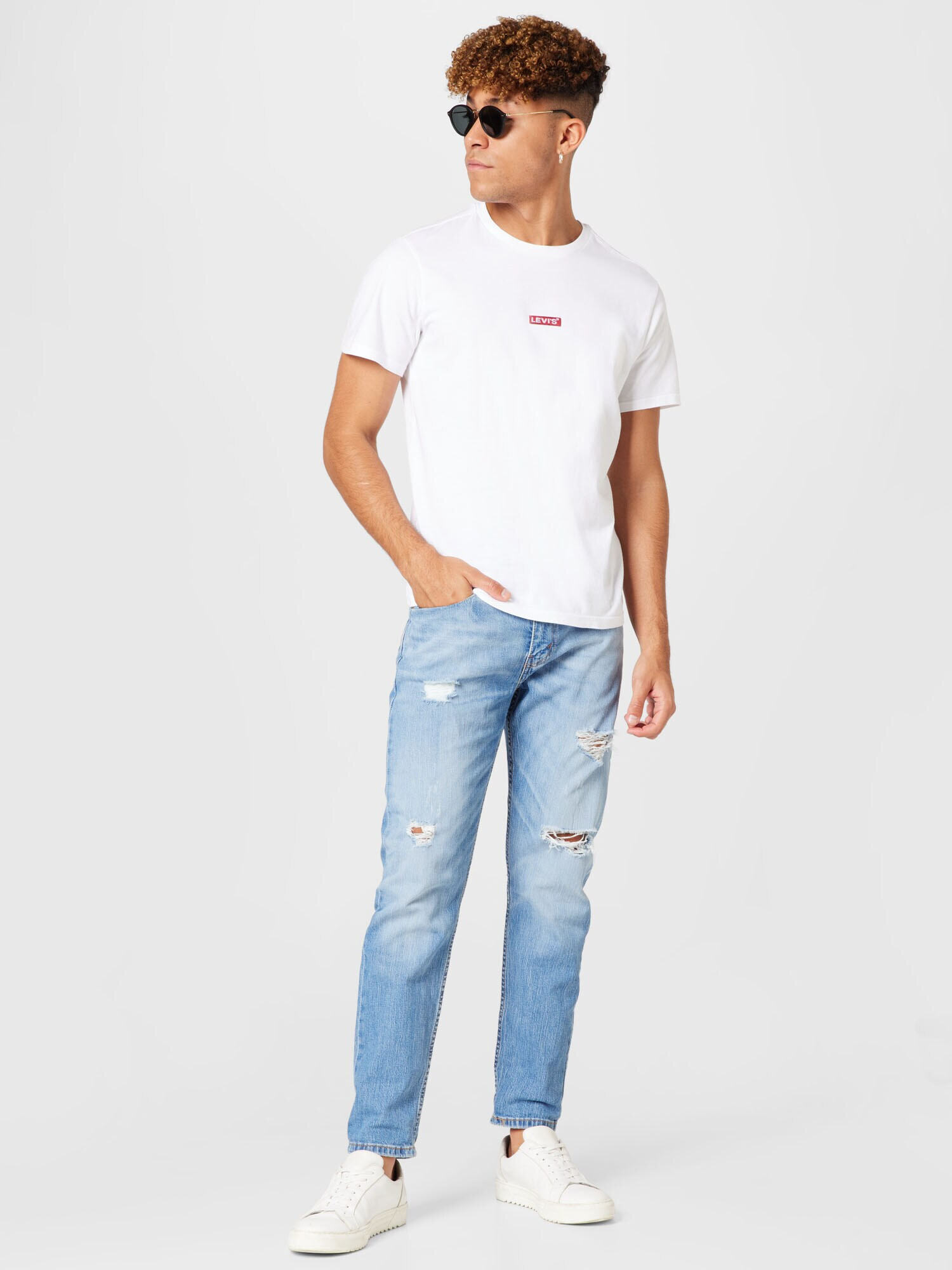 LEVI'S Jeans '502™ REGULAR TAPER' albastru denim - Pled.ro