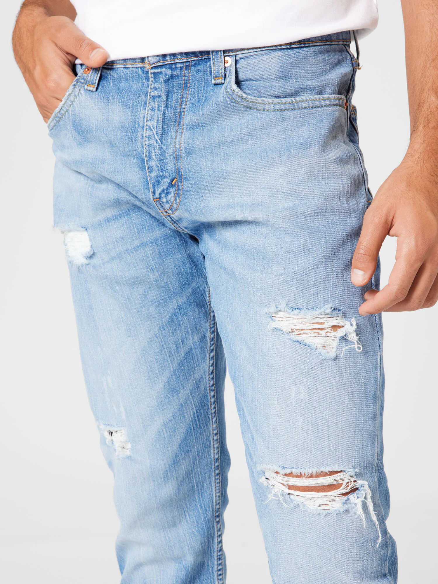 LEVI'S Jeans '502™ REGULAR TAPER' albastru denim - Pled.ro