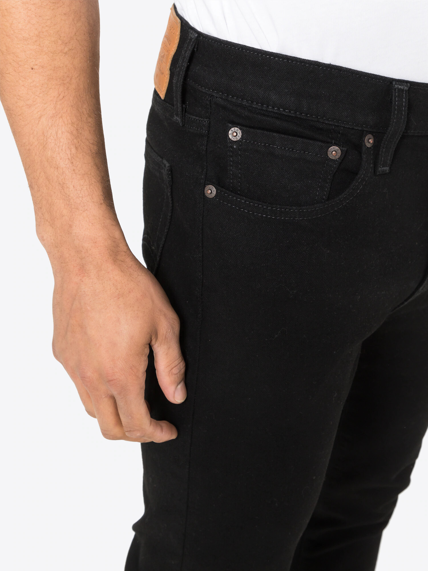 LEVI'S Jeans '510 SKINNY' negru denim - Pled.ro