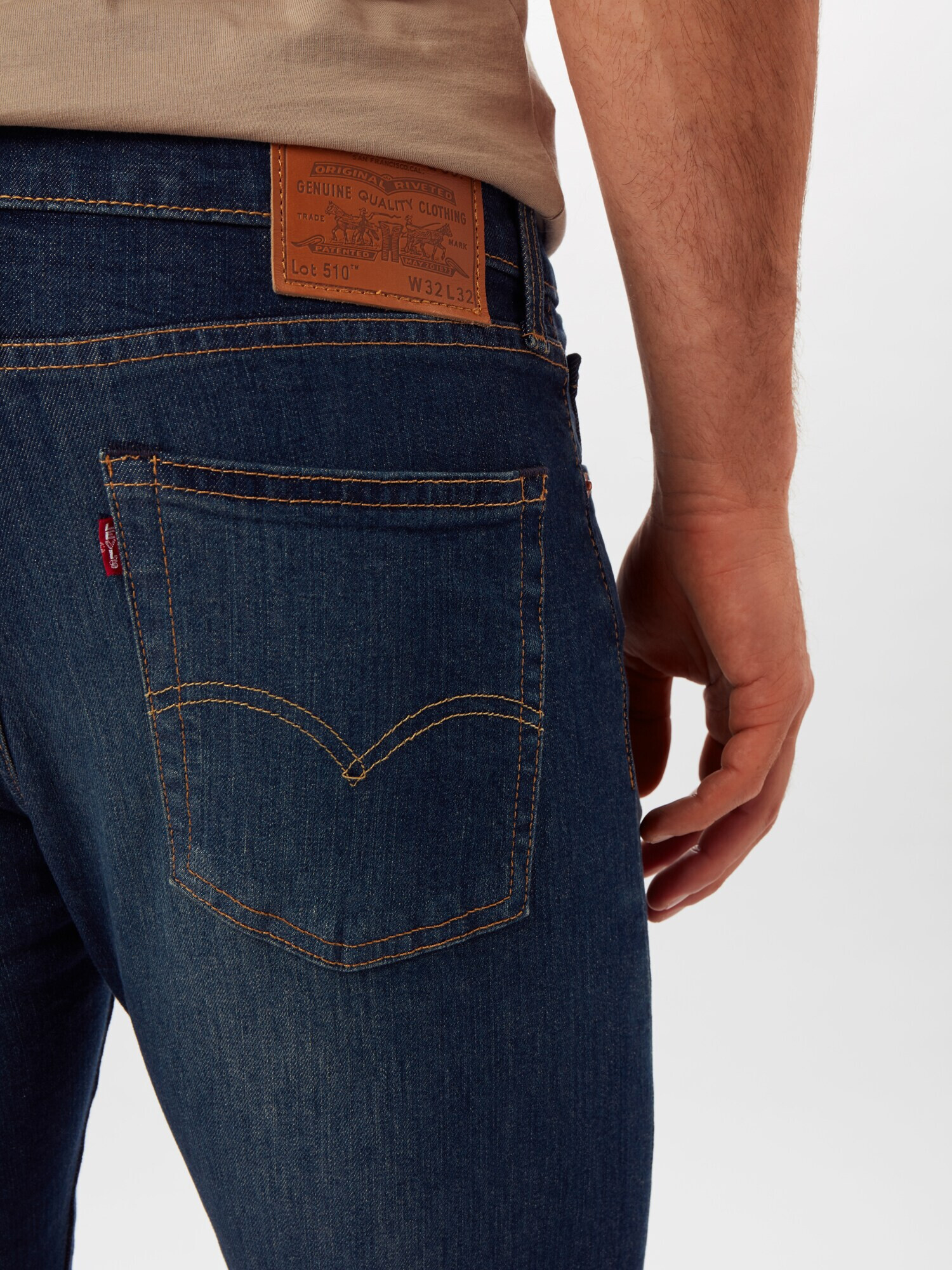 LEVI'S Jeans '510™ SKINNY FIT' albastru denim - Pled.ro