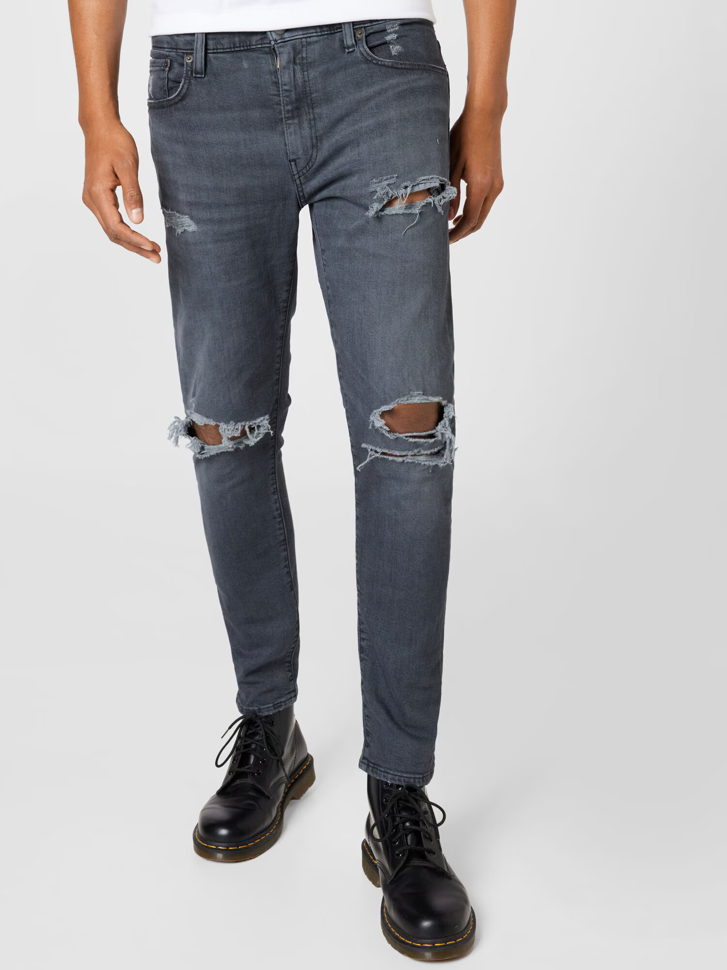 LEVI'S Jeans '512 SLIM TAPER' gri denim - Pled.ro