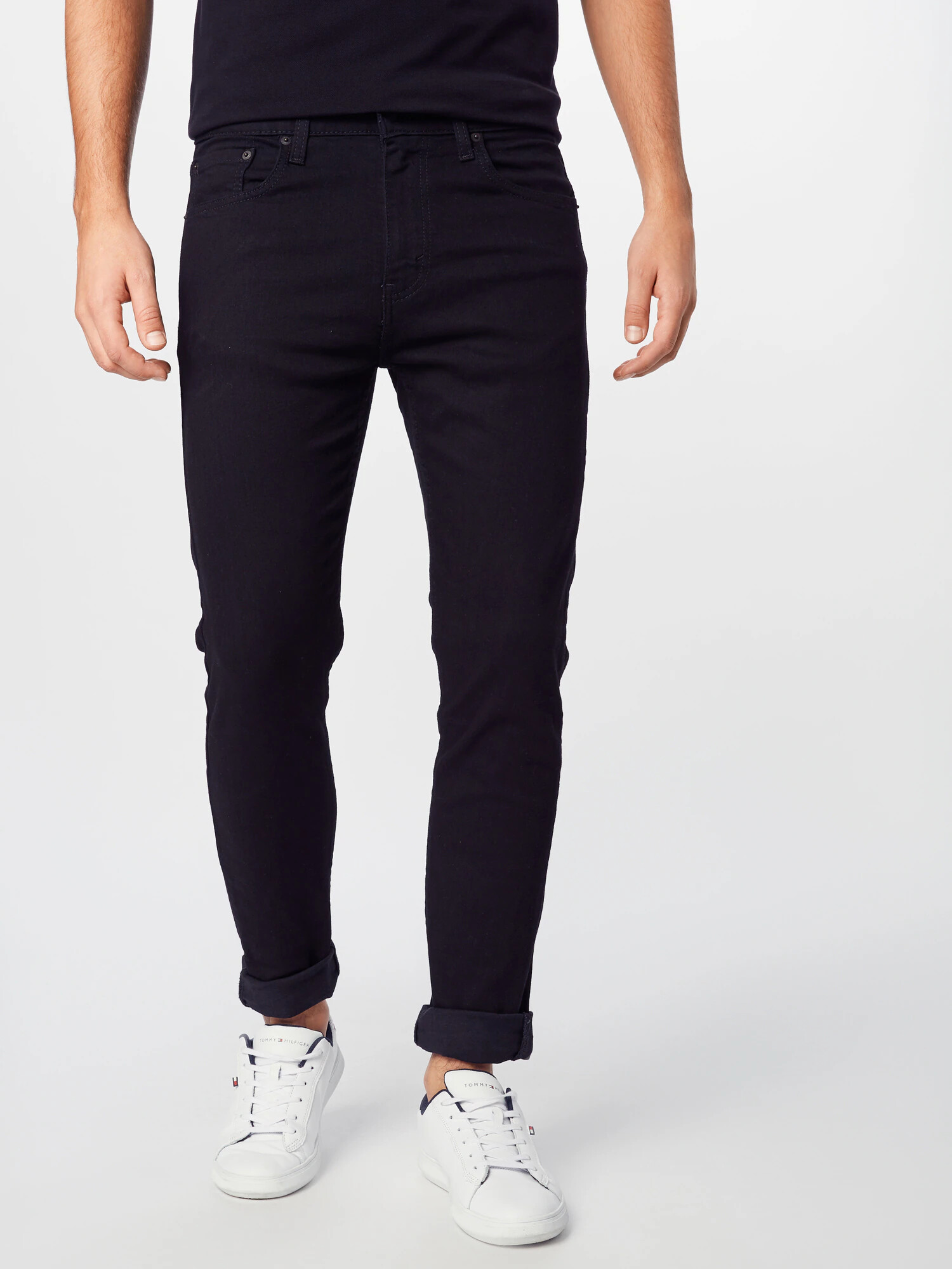 LEVI'S ® Jeans '512 SLIM TAPER LO-BALL BLACKS' negru denim - Pled.ro