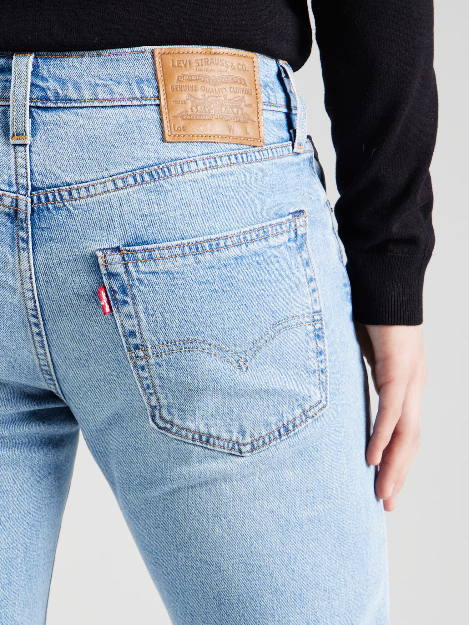 LEVI'S ® Jeans '512™' albastru denim / maro - Pled.ro