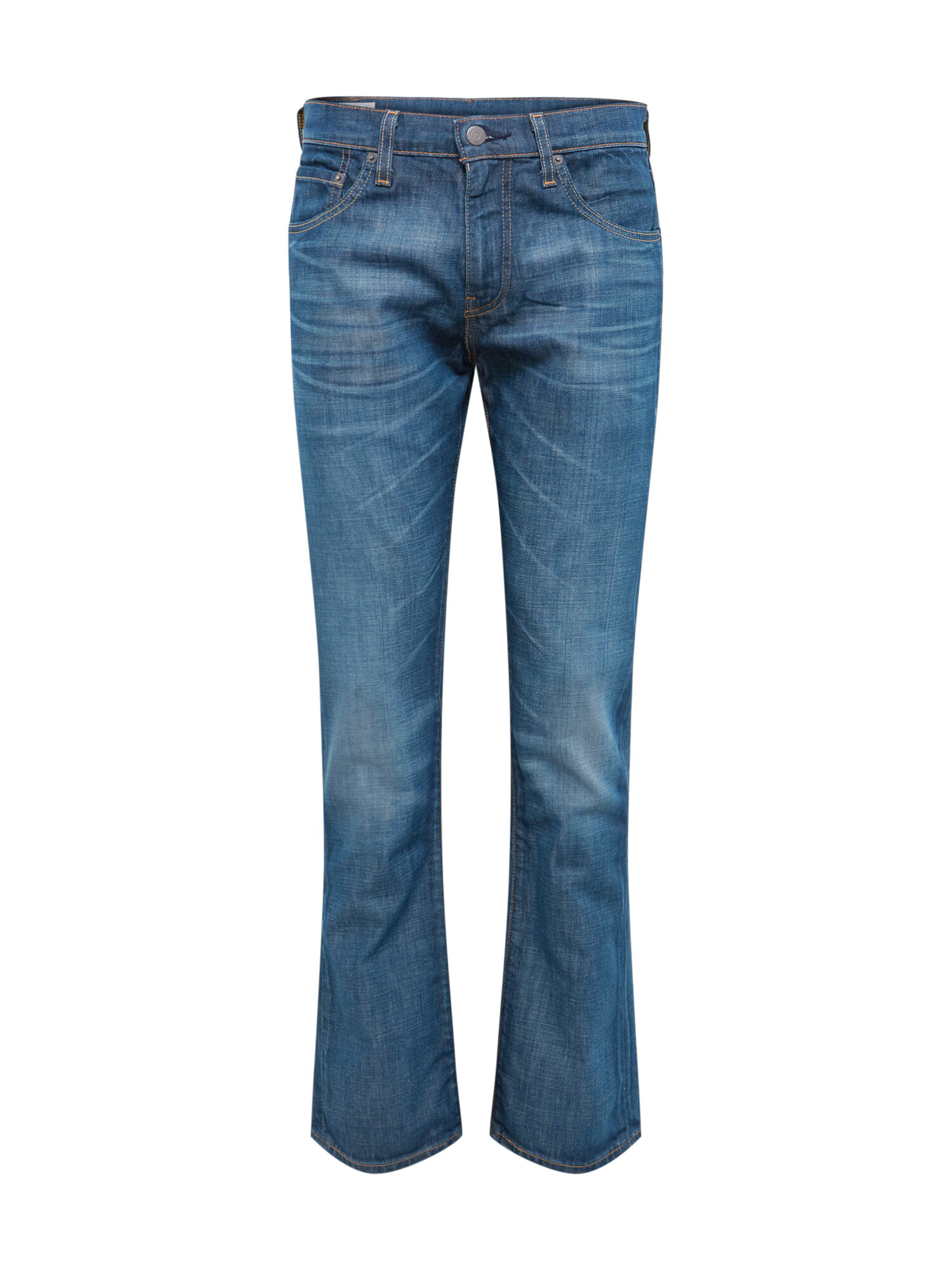 LEVI'S ® Jeans '527™ SLIM BOOT CUT MED INDIGO - WORN IN' albastru denim - Pled.ro