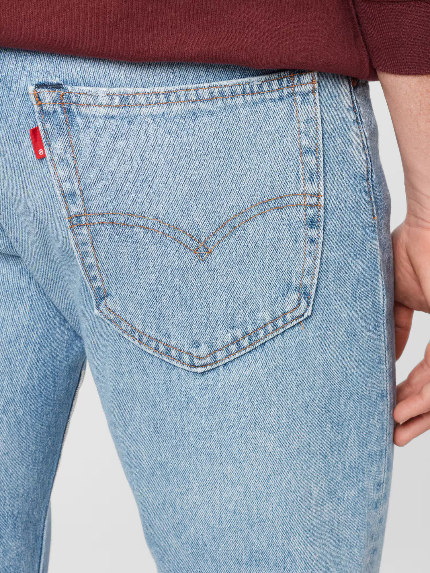 LEVI'S ® Jeans '551Z STRAIGHT CROP' albastru deschis - Pled.ro