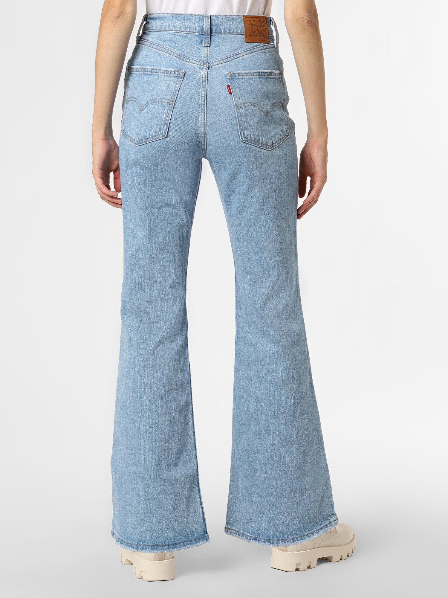 LEVI'S Jeans '70S HIGH FLARE' albastru denim - Pled.ro