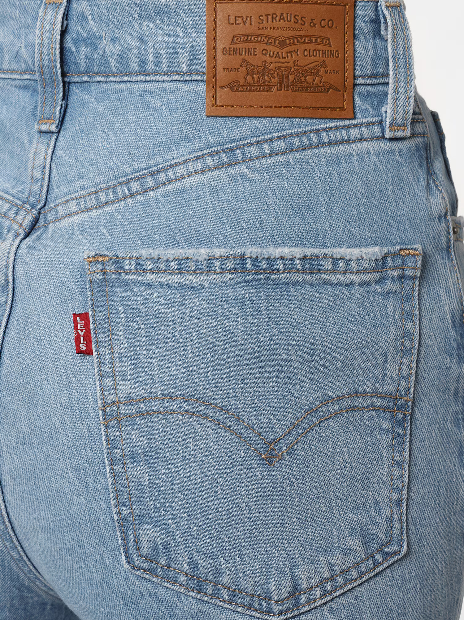 LEVI'S Jeans '70S HIGH FLARE' albastru denim - Pled.ro