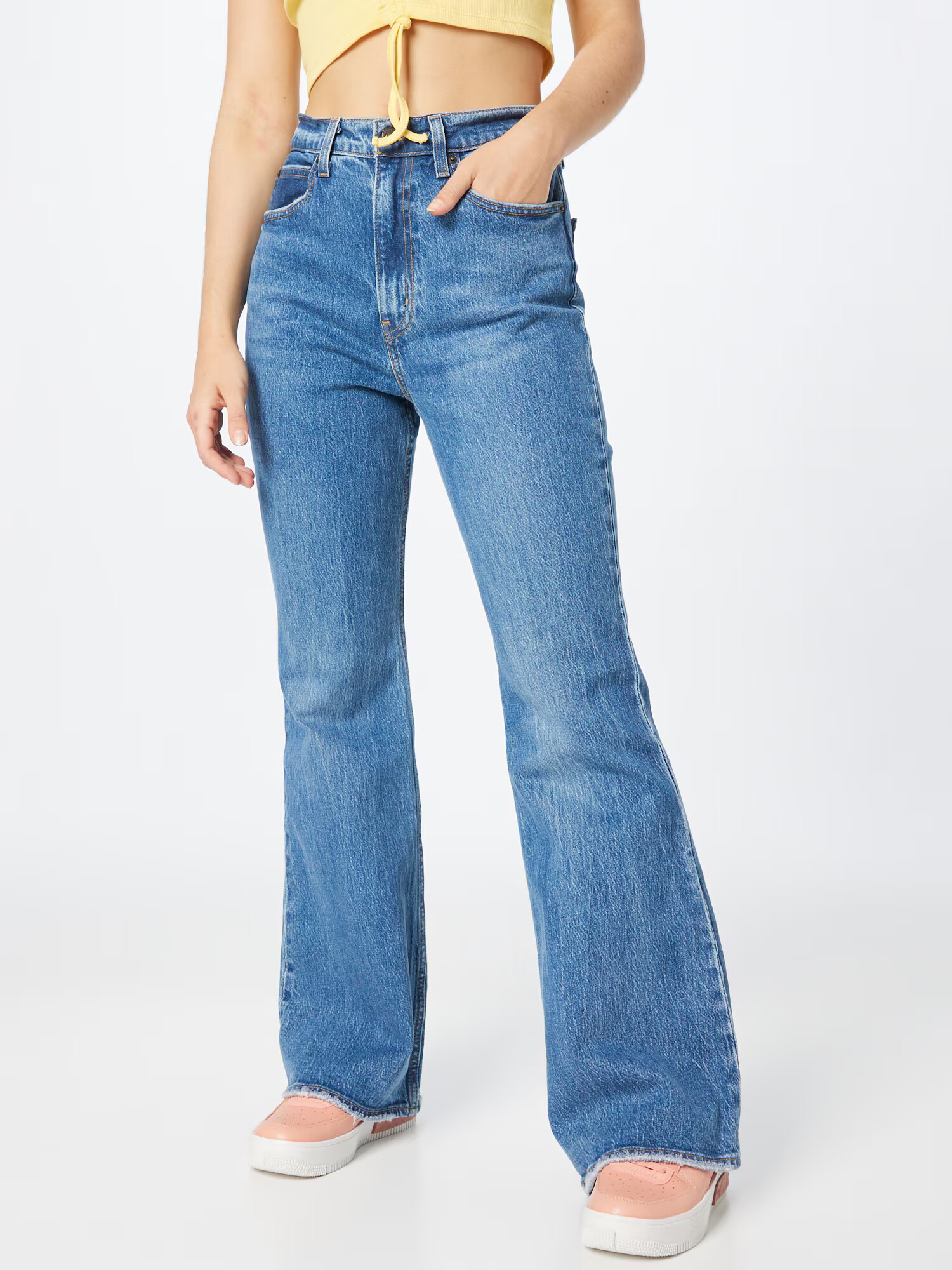 LEVI'S Jeans '70S HIGH FLARE' albastru denim - Pled.ro