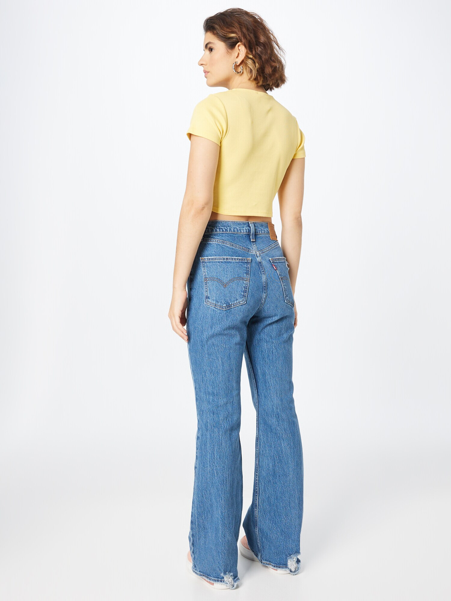 LEVI'S Jeans '70S HIGH FLARE' albastru denim - Pled.ro