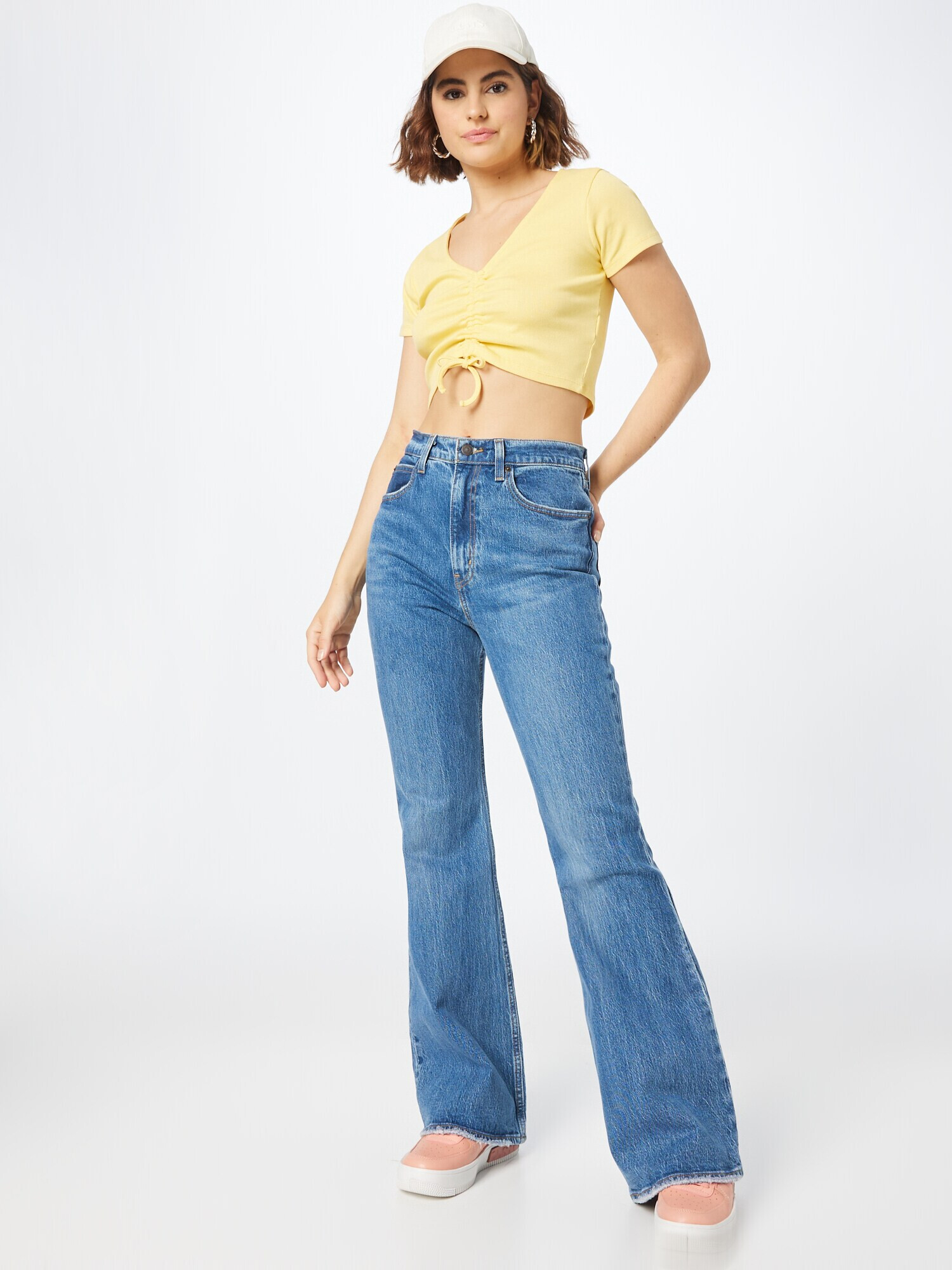 LEVI'S Jeans '70S HIGH FLARE' albastru denim - Pled.ro