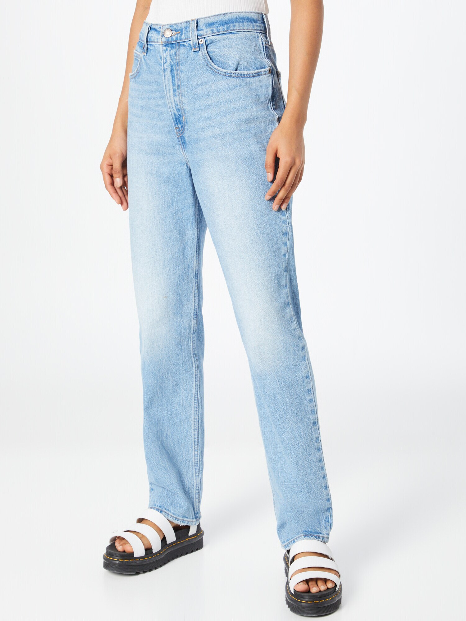 LEVI'S Jeans '70'S HIGH STRAIGHT JEANS' albastru denim - Pled.ro