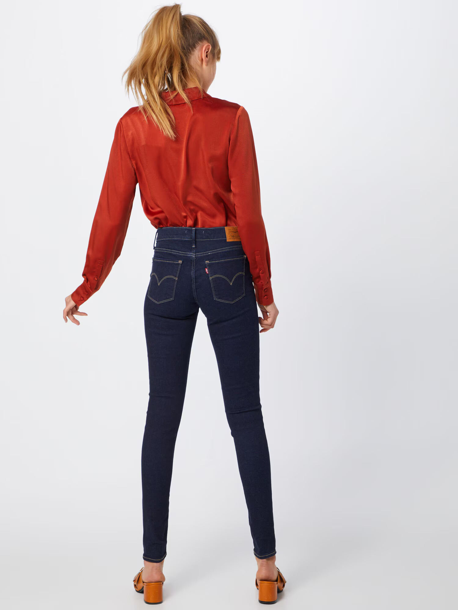 LEVI'S ® Jeans '710 INNOVATION SUPER SKINNY' albastru închis - Pled.ro