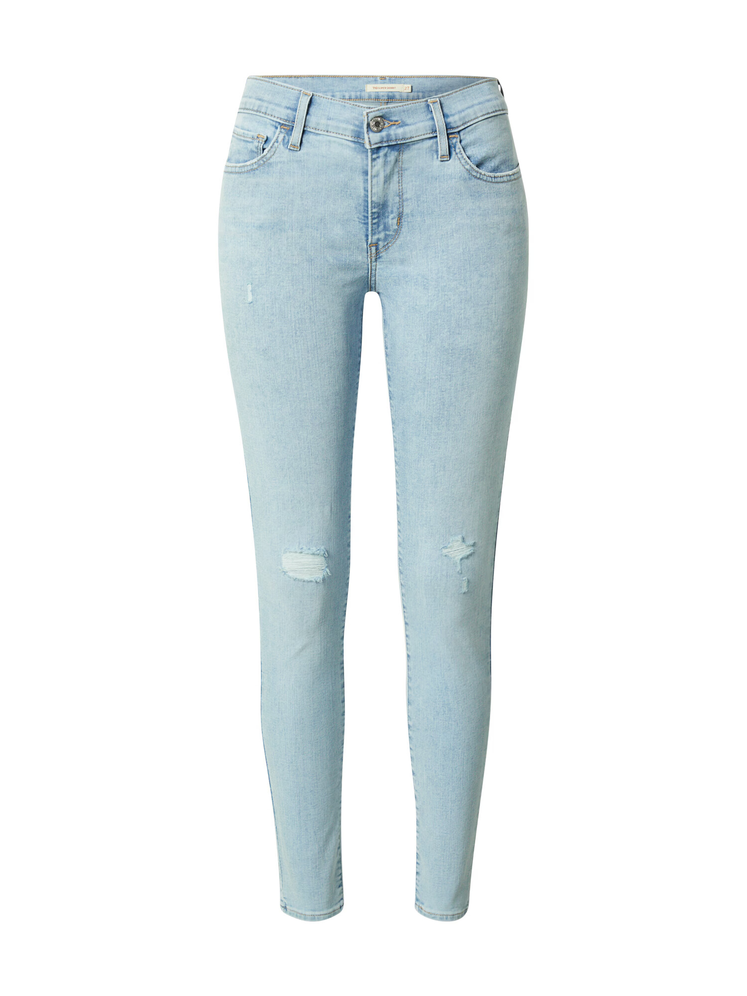 LEVI'S ® Jeans '710 SUPER SKINNY LIGHT INDIGO - WORN IN' albastru deschis - Pled.ro