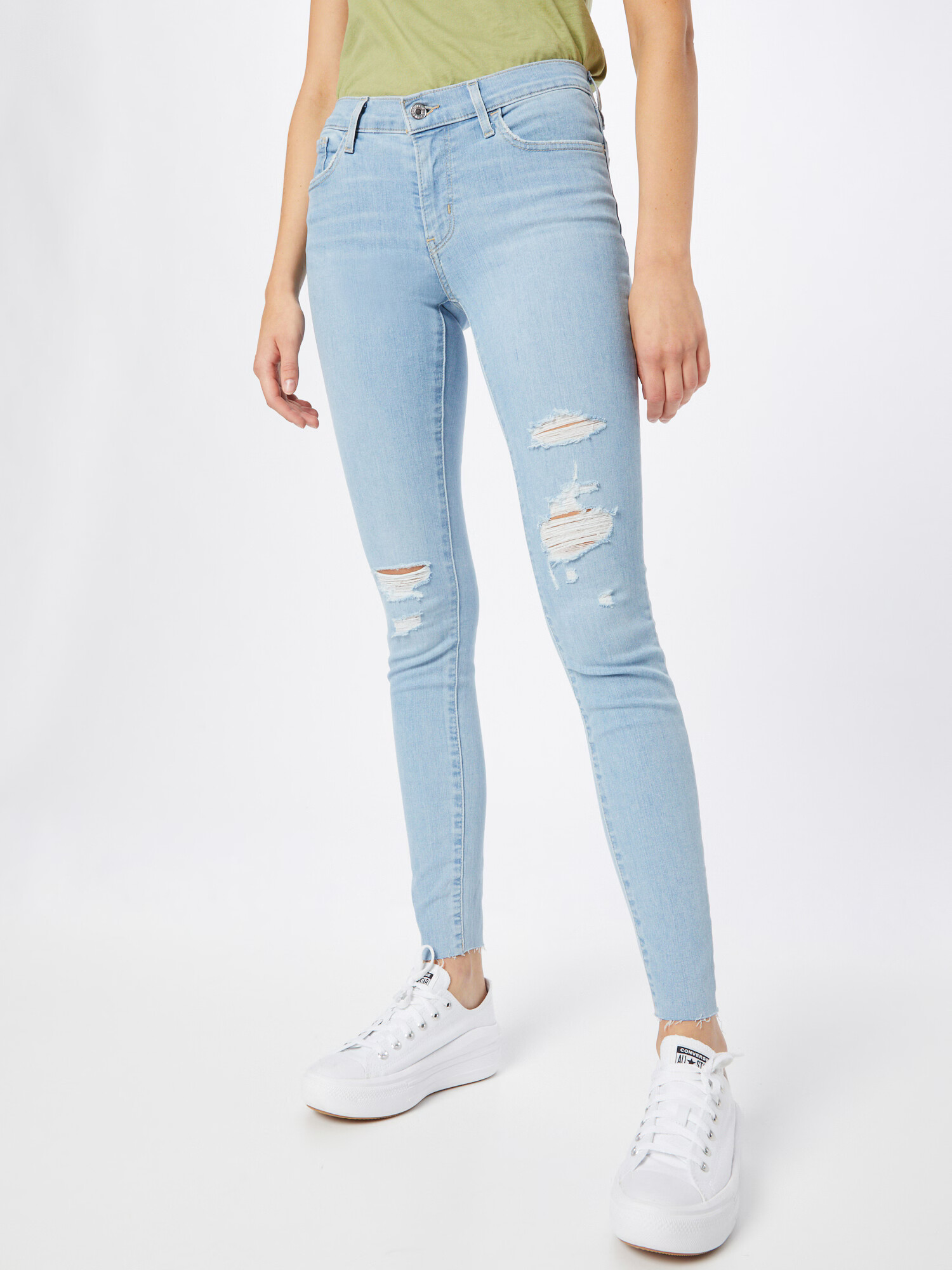 LEVI'S Jeans '710™ SUPER SKINNY' albastru deschis - Pled.ro