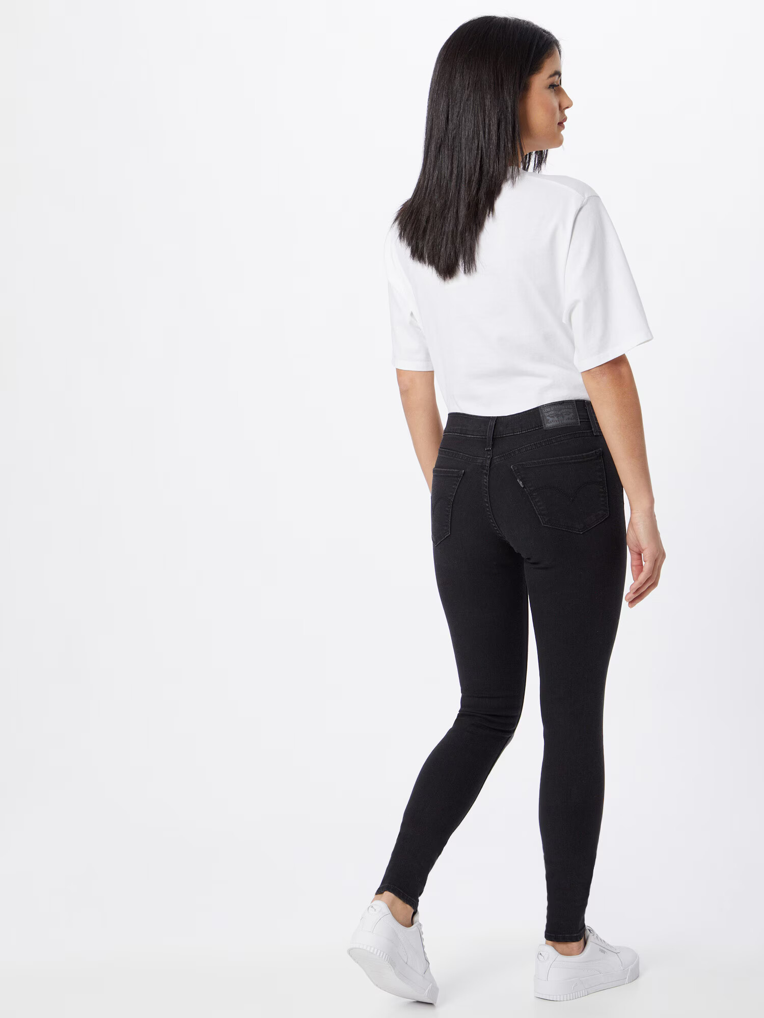 LEVI'S Jeans '710™ SUPER SKINNY' negru - Pled.ro