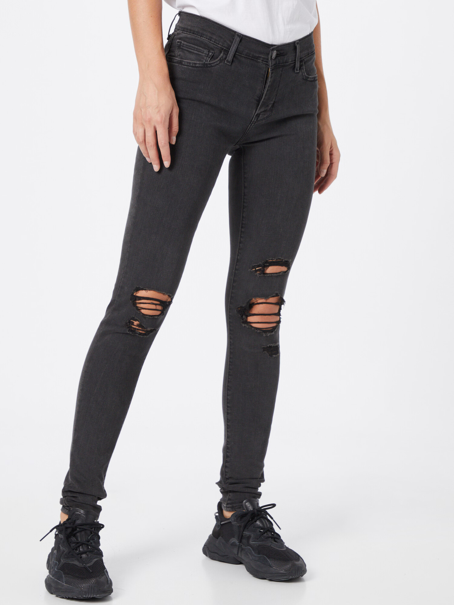 LEVI'S ® Jeans '710™ SUPER SKINNY' negru - Pled.ro