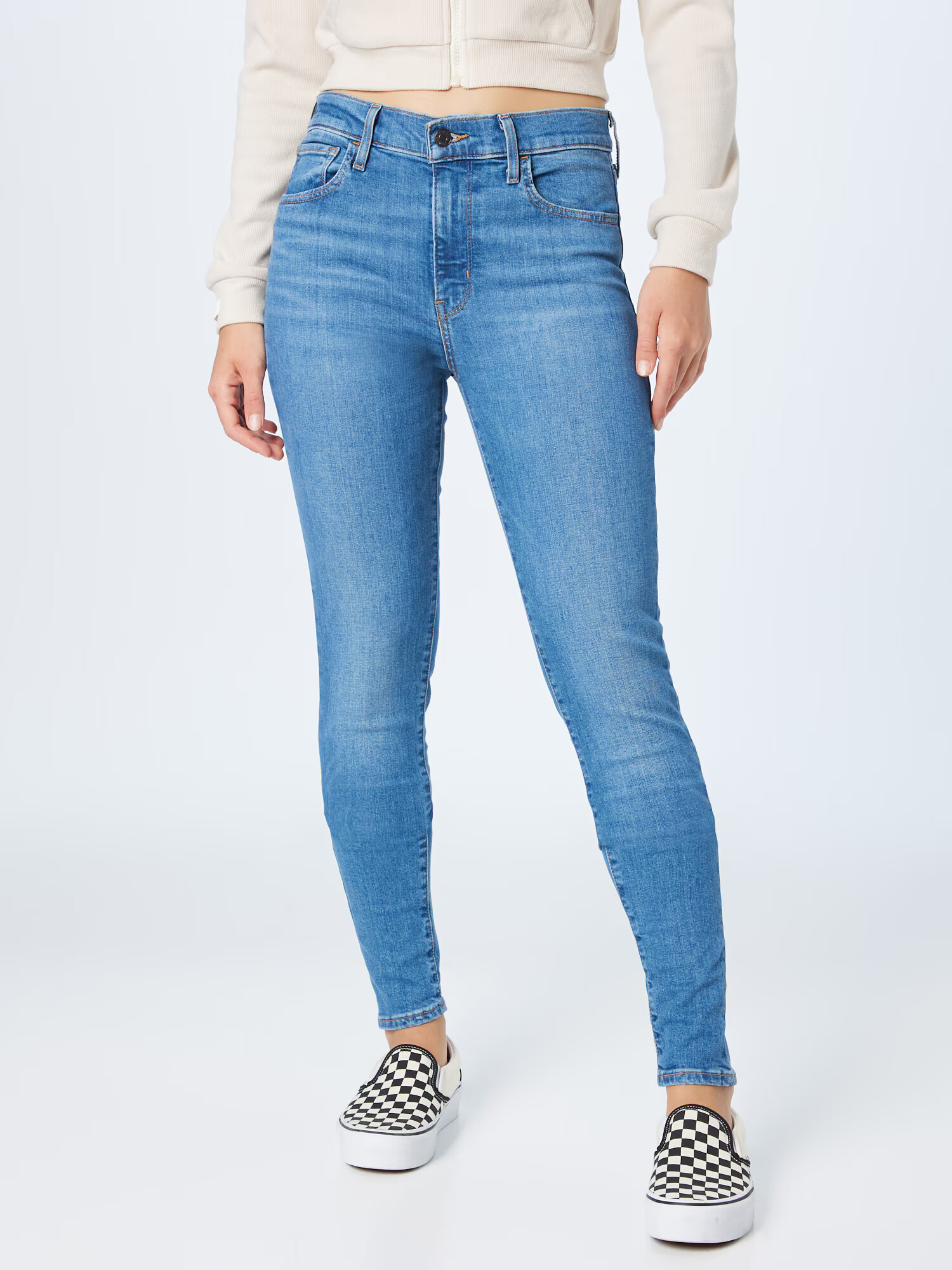 LEVI'S ® Jeans '720™ HIRISE SUPER SKINNY' albastru denim - Pled.ro