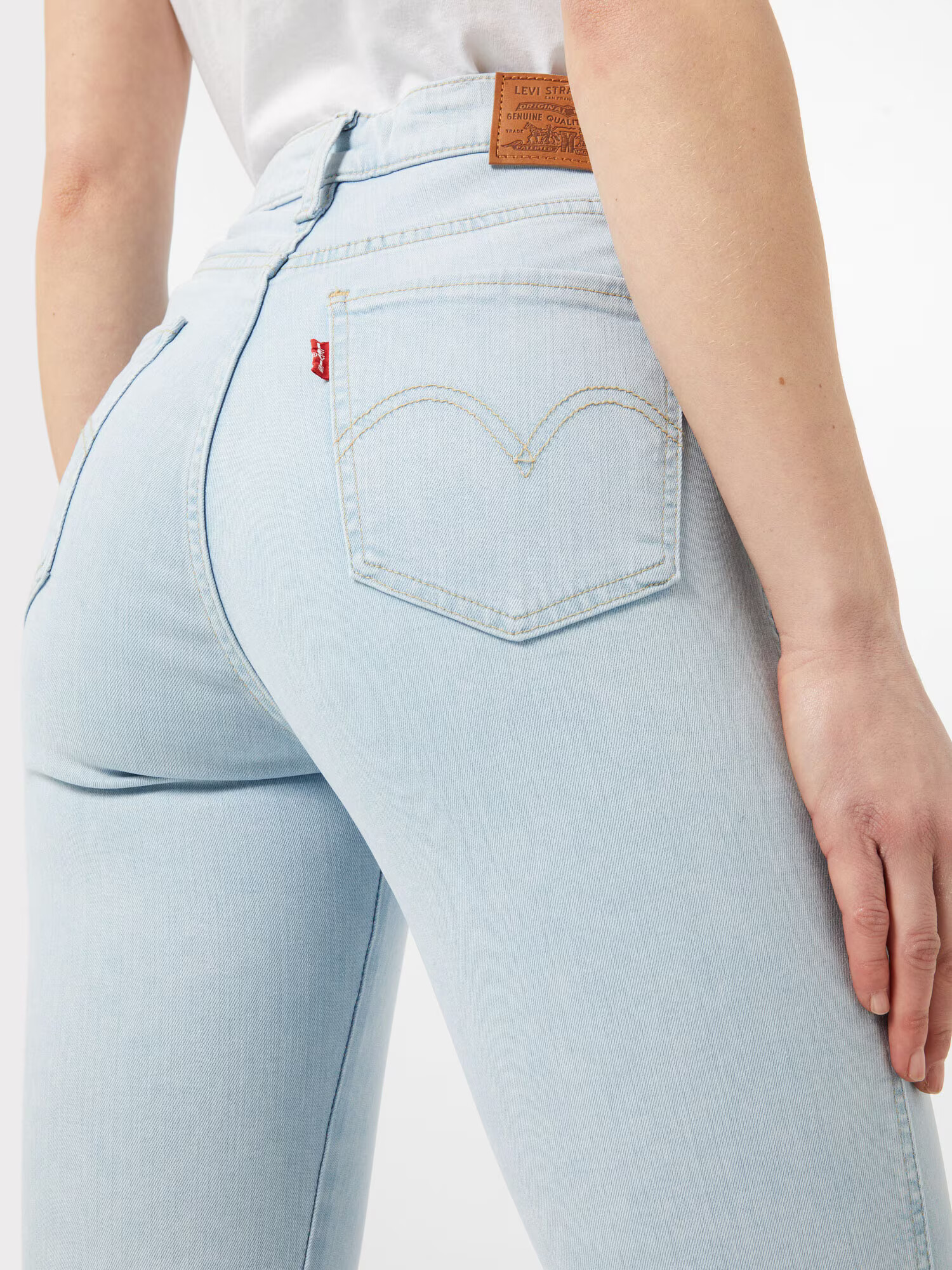 LEVI'S Jeans '721™ EXPOSED BUTTONS ANKLE' azur - Pled.ro