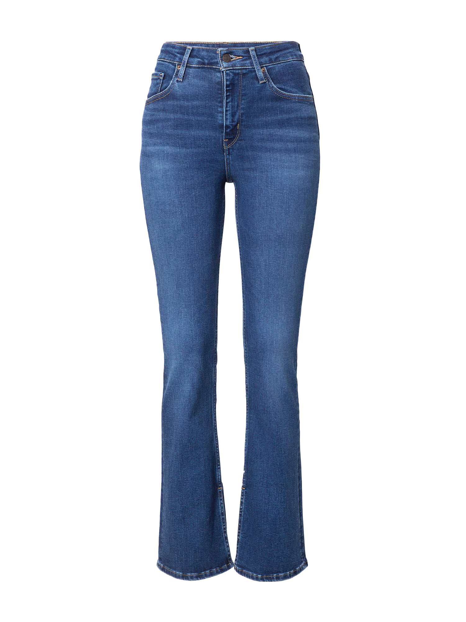 LEVI'S Jeans '725 HR SLIT BOOTCUT DARK INDIGO - WORN IN' albastru închis - Pled.ro