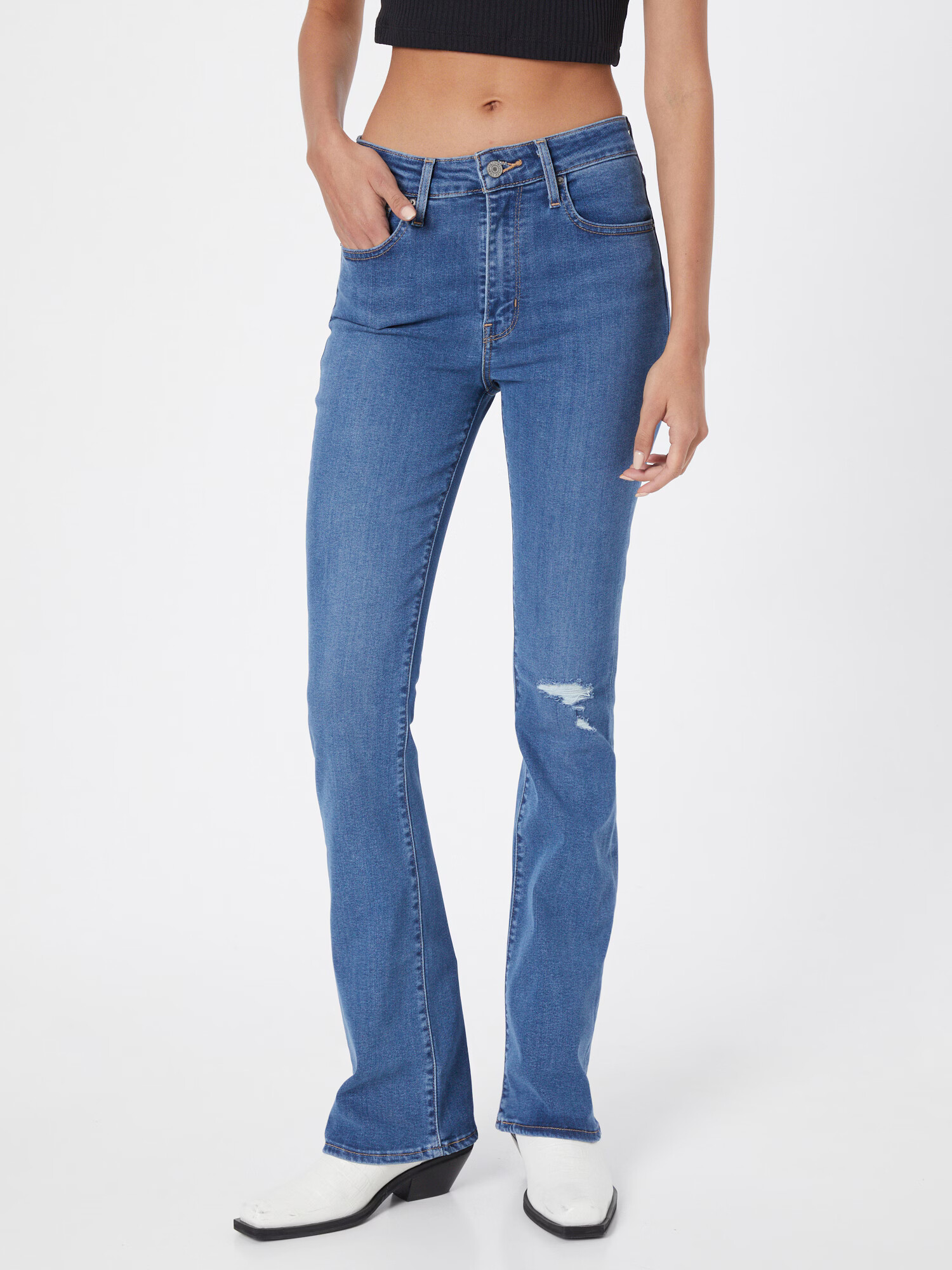 LEVI'S Jeans '725™ HIGH RISE BOOTCUT' albastru denim - Pled.ro