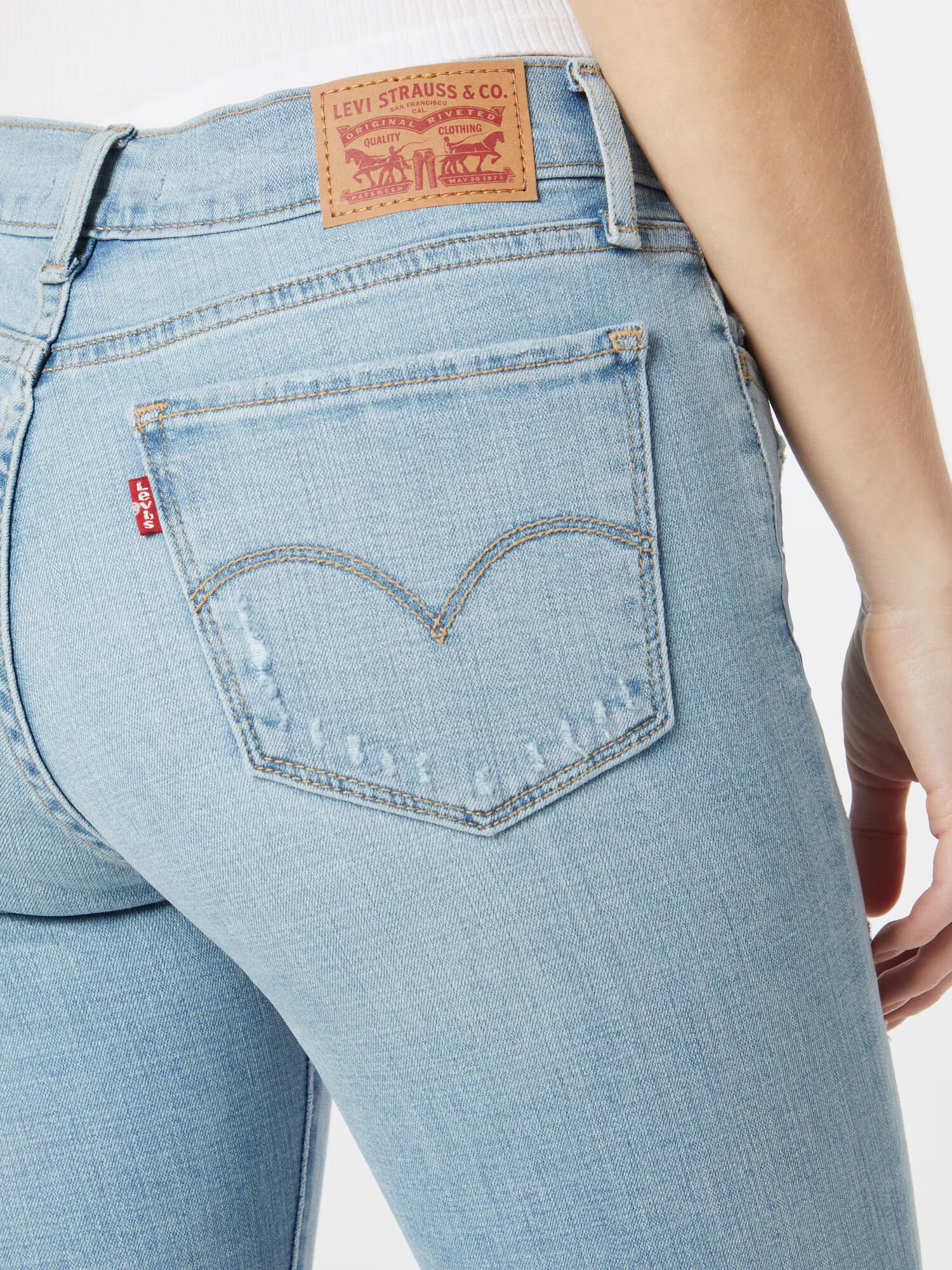 LEVI'S ® Jeans '710' albastru deschis - Pled.ro