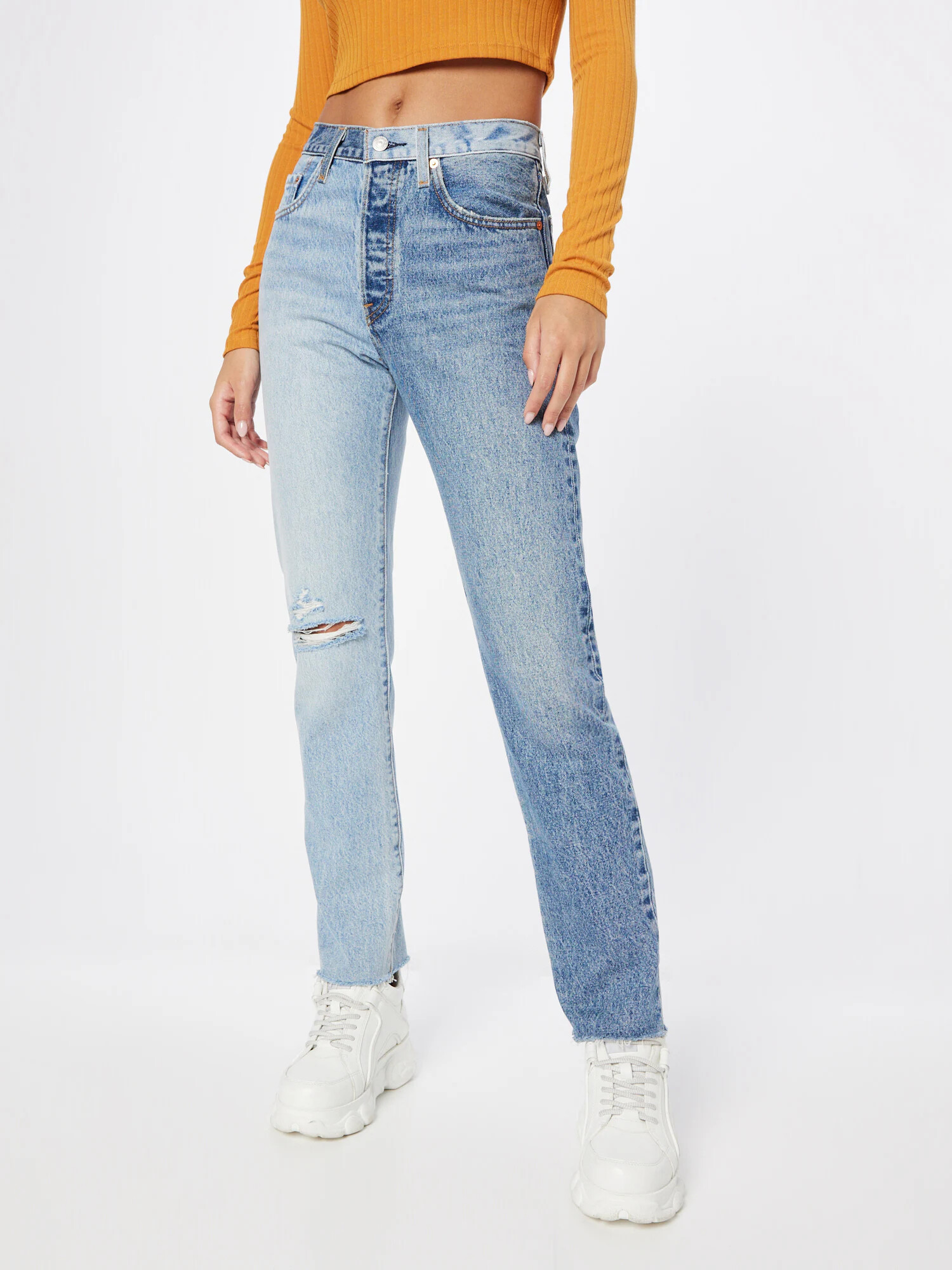 LEVI'S Jeans '501® Original' albastru denim - Pled.ro