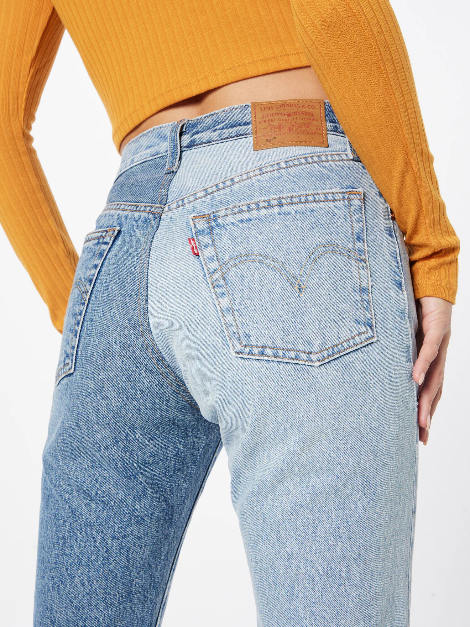 LEVI'S Jeans '501® Original' albastru denim - Pled.ro