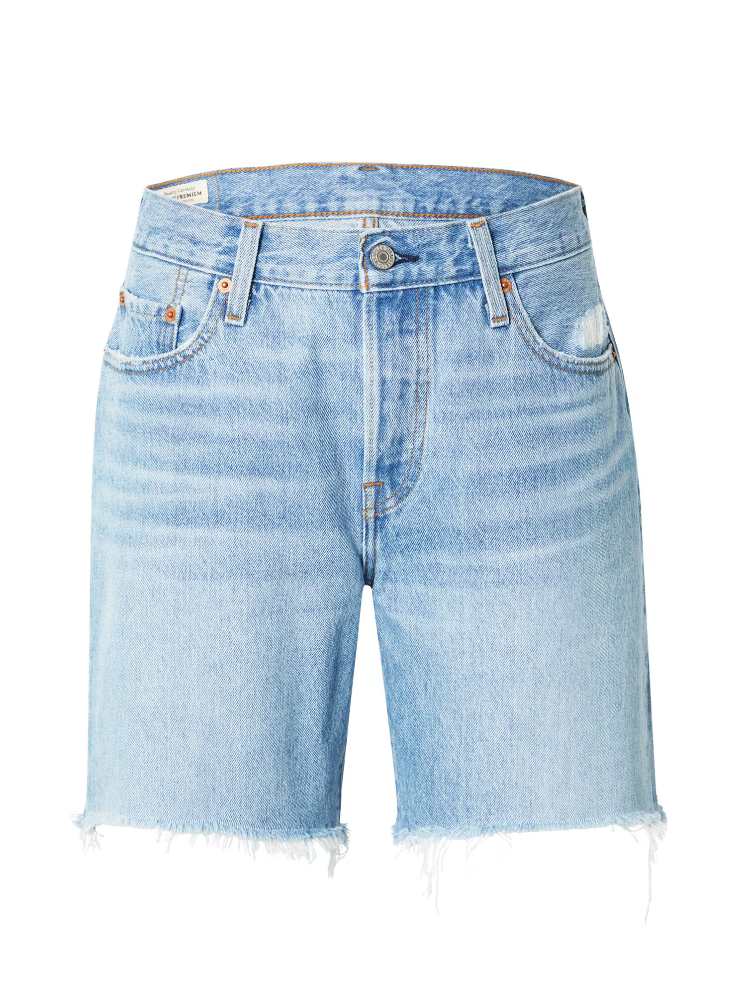 LEVI'S Jeans '502 TAPER HI-BALL MED INDIGO - WORN IN' albastru denim - Pled.ro