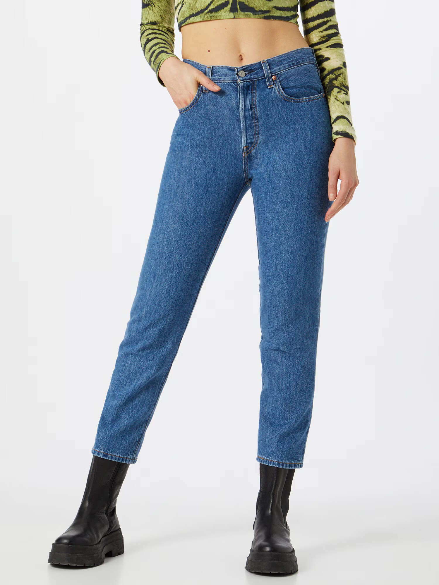 LEVI'S Jeans '501' albastru denim - Pled.ro