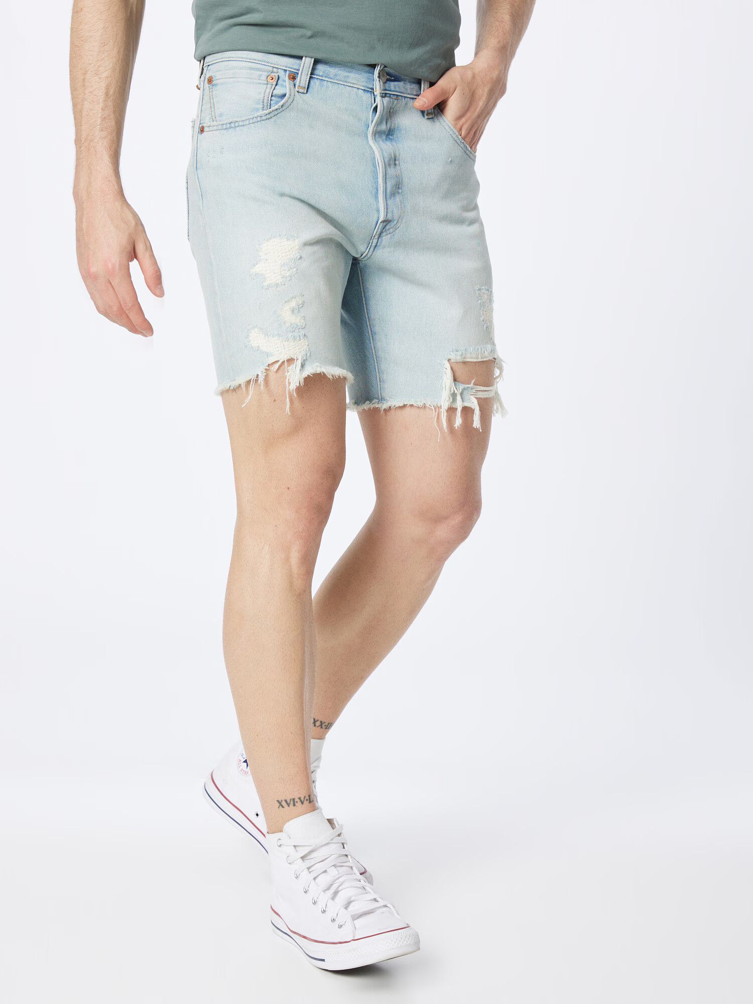 LEVI'S Jeans '501' albastru deschis - Pled.ro