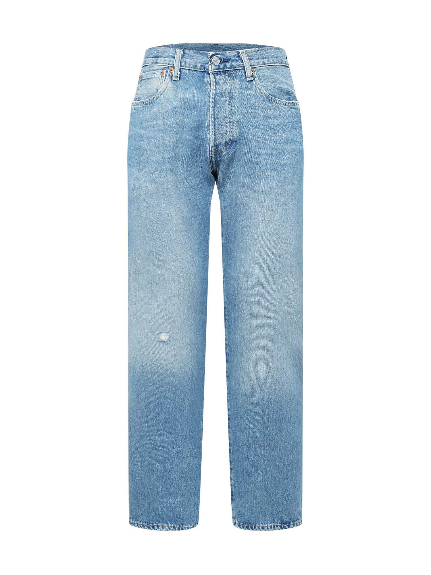 LEVI'S ® Jeans '501® LEVIS®ORIGINAL FIT MED INDIGO - WORN IN' albastru deschis - Pled.ro