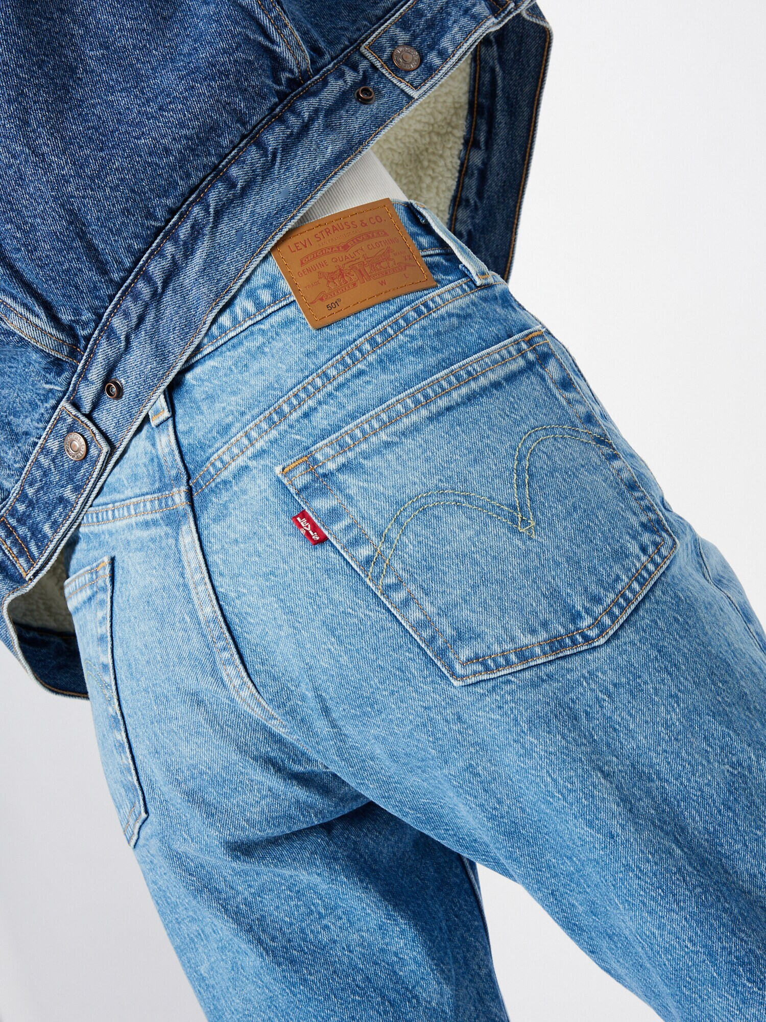 LEVI'S ® Jeans '501®' albastru deschis - Pled.ro