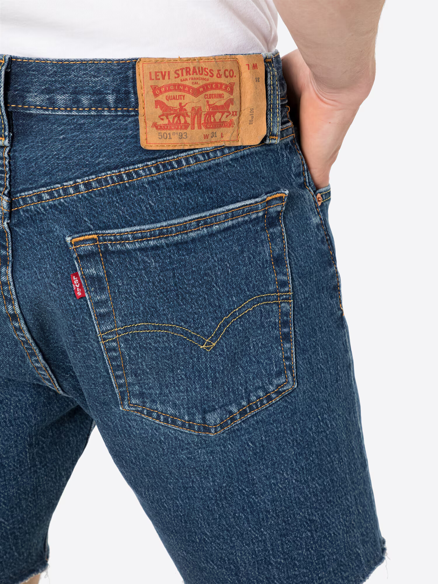 LEVI'S Jeans albastru închis - Pled.ro