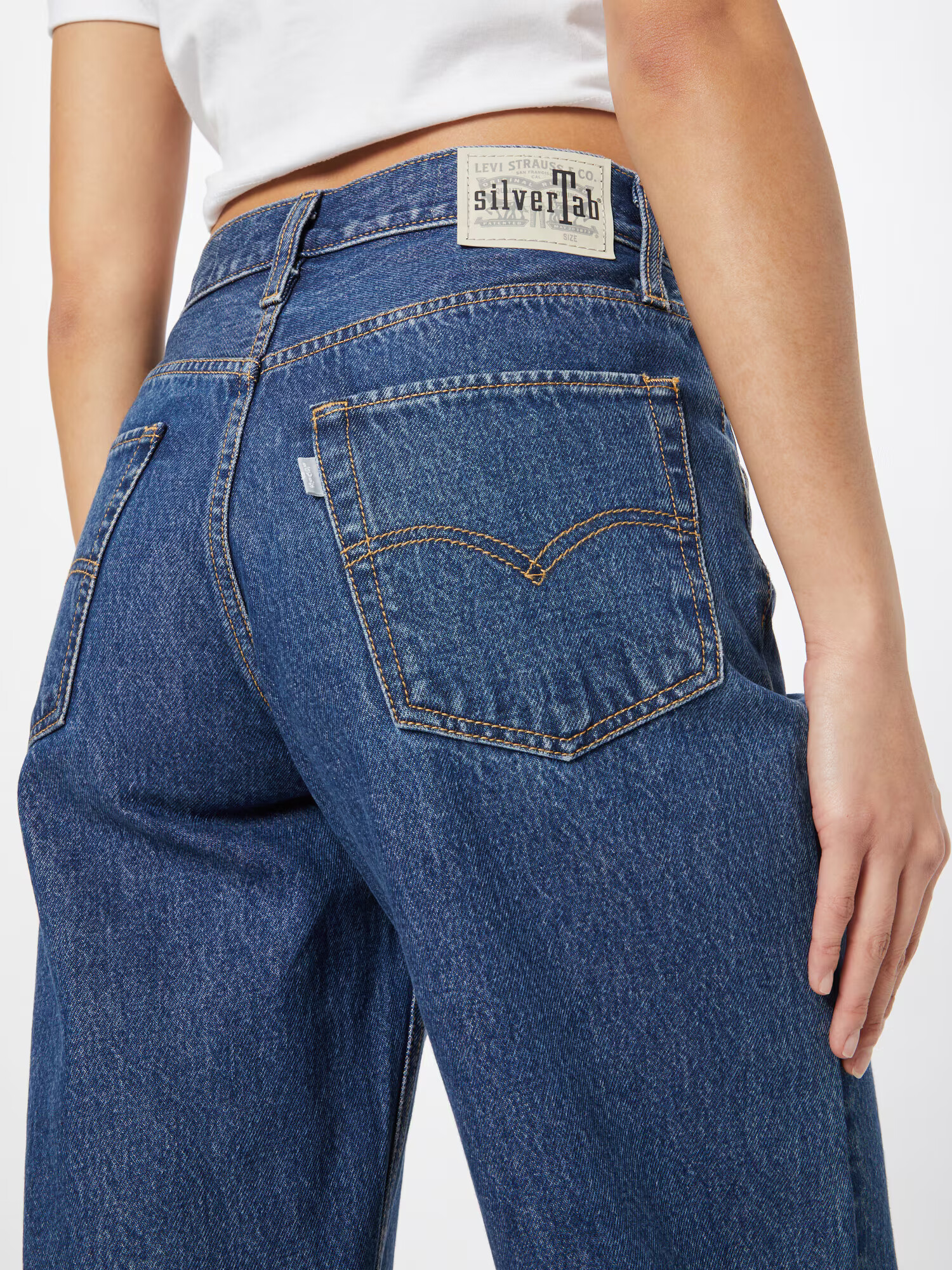 LEVI'S Jeans 'BAGGY' albastru denim - Pled.ro