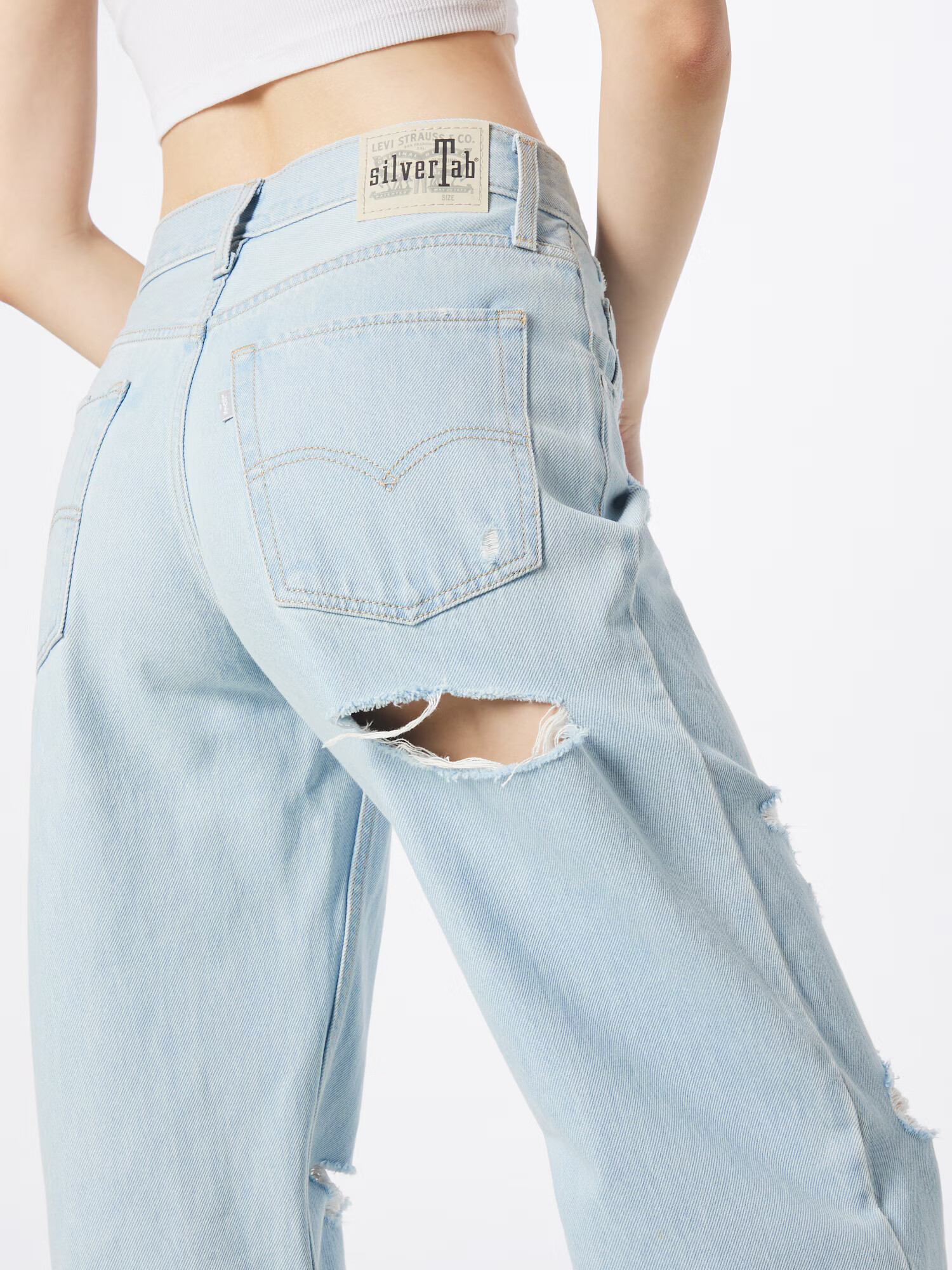 LEVI'S ® Jeans 'BAGGY SILVERTAB' - Pled.ro