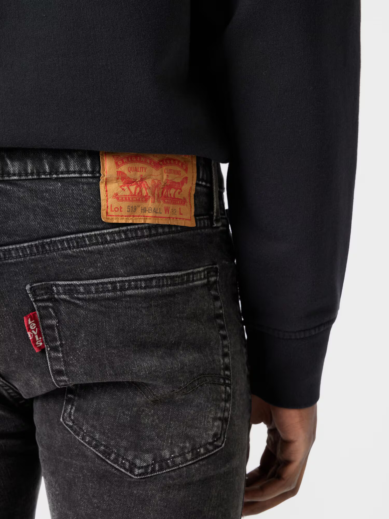 LEVI'S Jeans 'BIG PAUSE' negru denim - Pled.ro