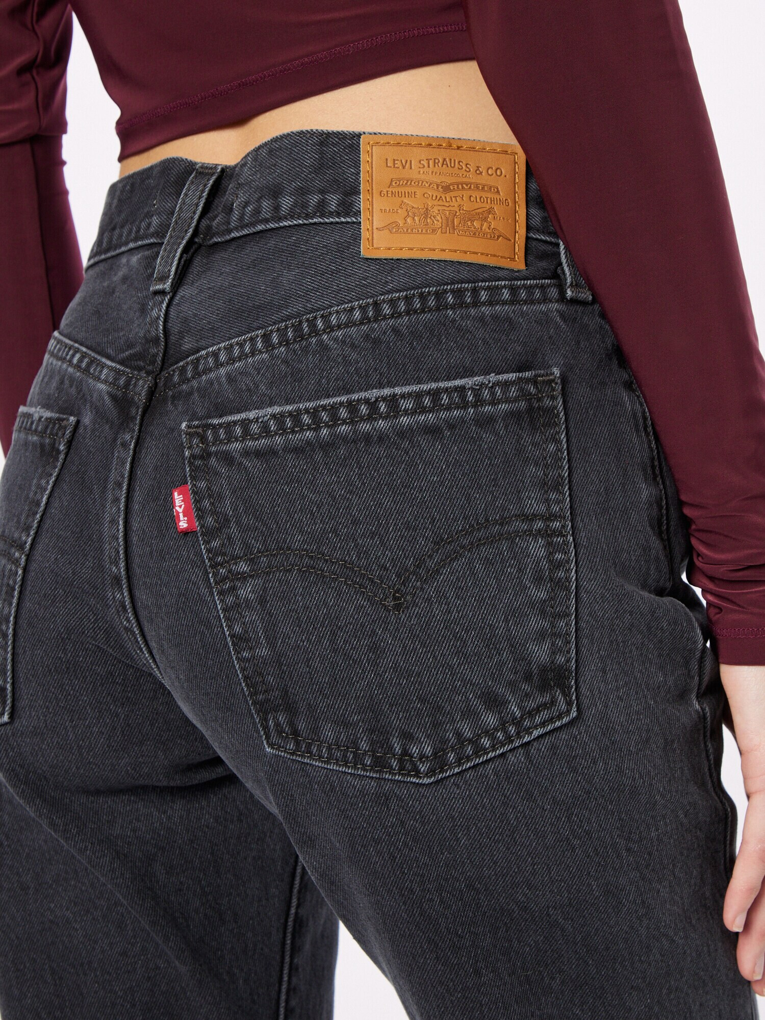 LEVI'S ® Jeans 'MIDDY' gri denim - Pled.ro