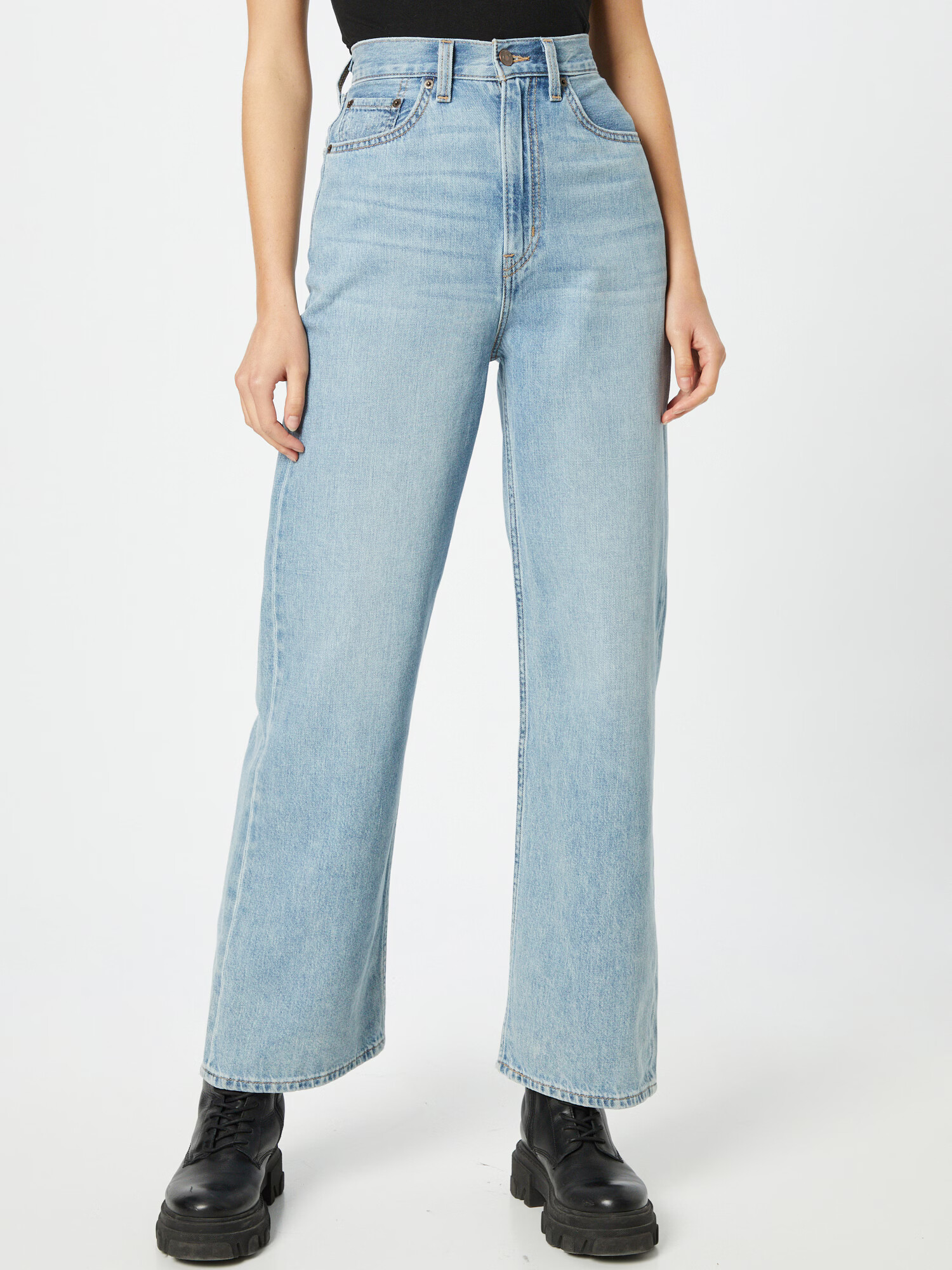 LEVI'S Jeans 'High Loose' albastru denim - Pled.ro