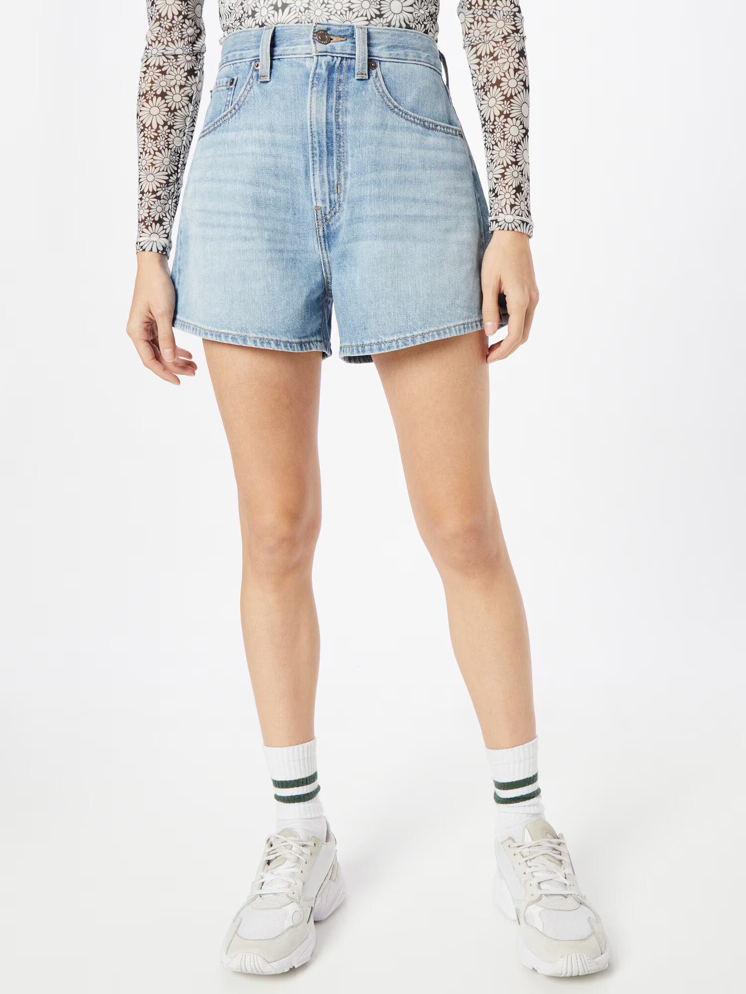 LEVI'S ® Jeans 'HIGH LOOSE SHORT' albastru denim - Pled.ro