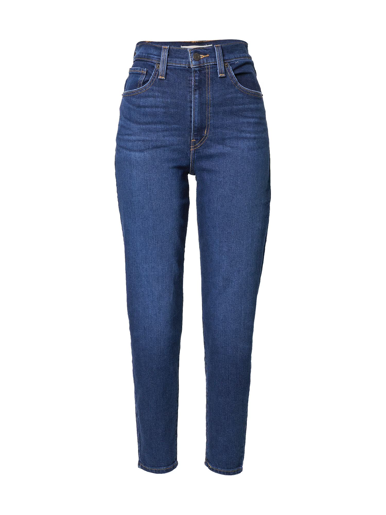 LEVI'S ® Jeans 'HIGH WAISTED MOM JEAN DARK INDIGO - WORN IN' albastru închis - Pled.ro